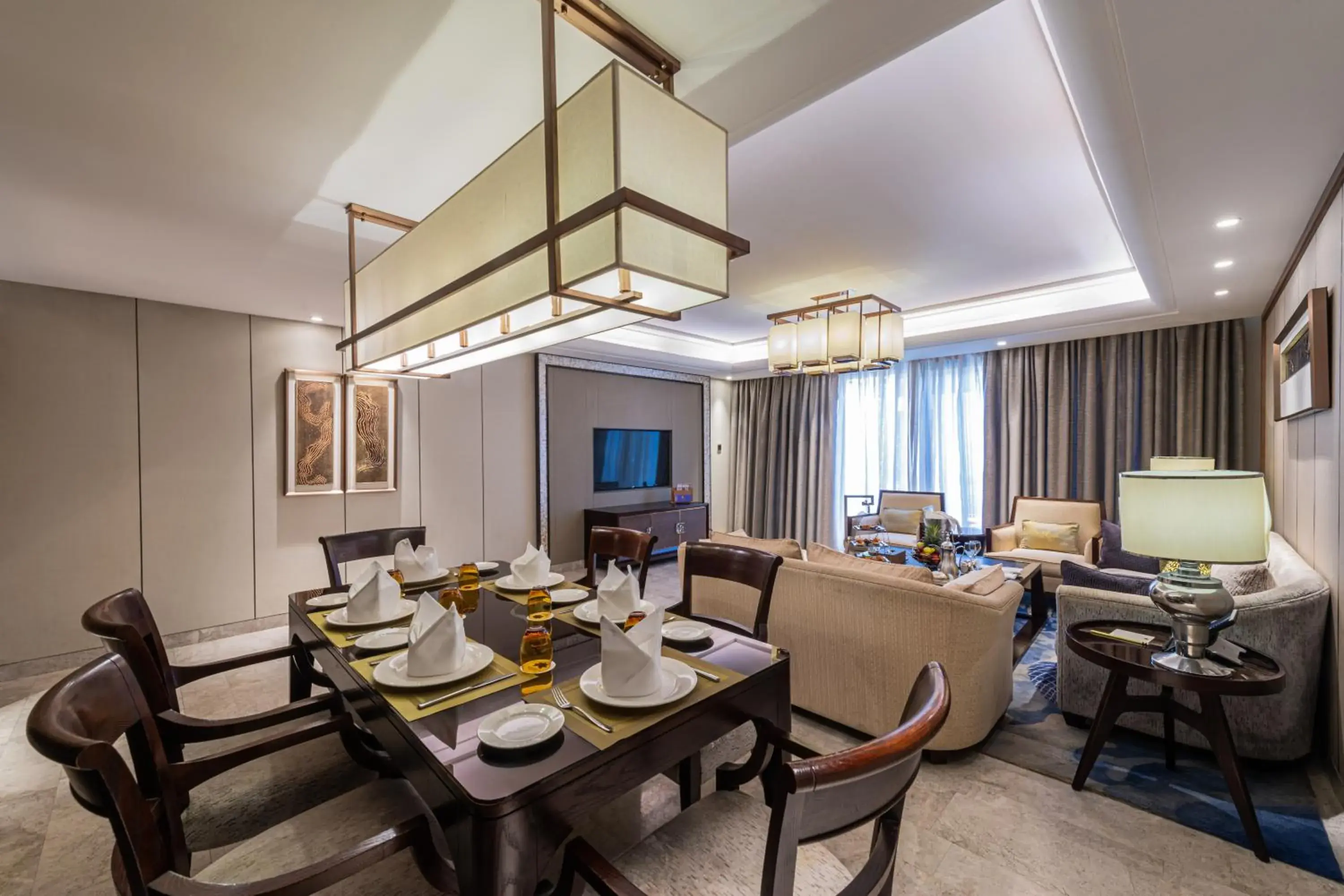 Living room in Narcissus Obhur Resort & Spa Living room in Narcissus Obhur Resort & Spa