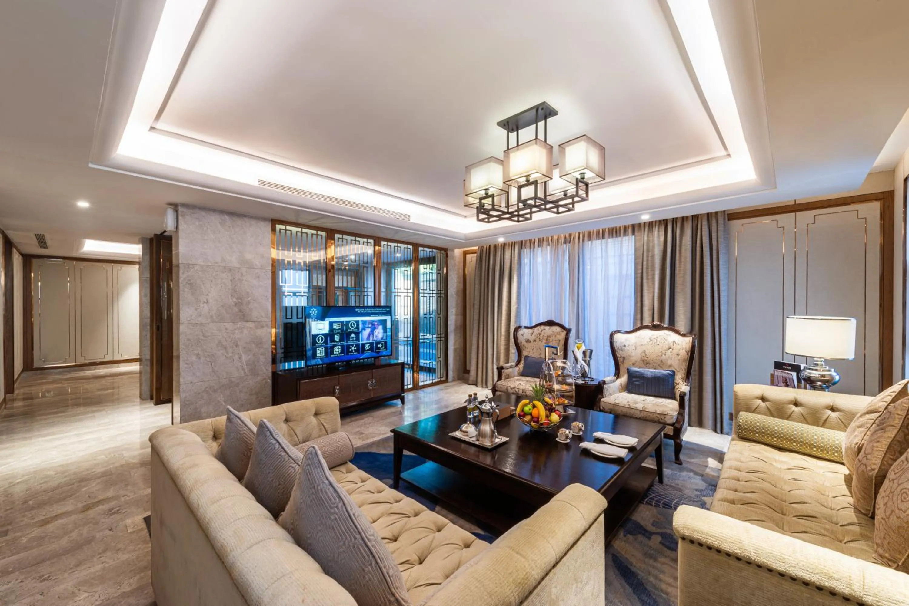 Living room in Narcissus Obhur Resort & Spa