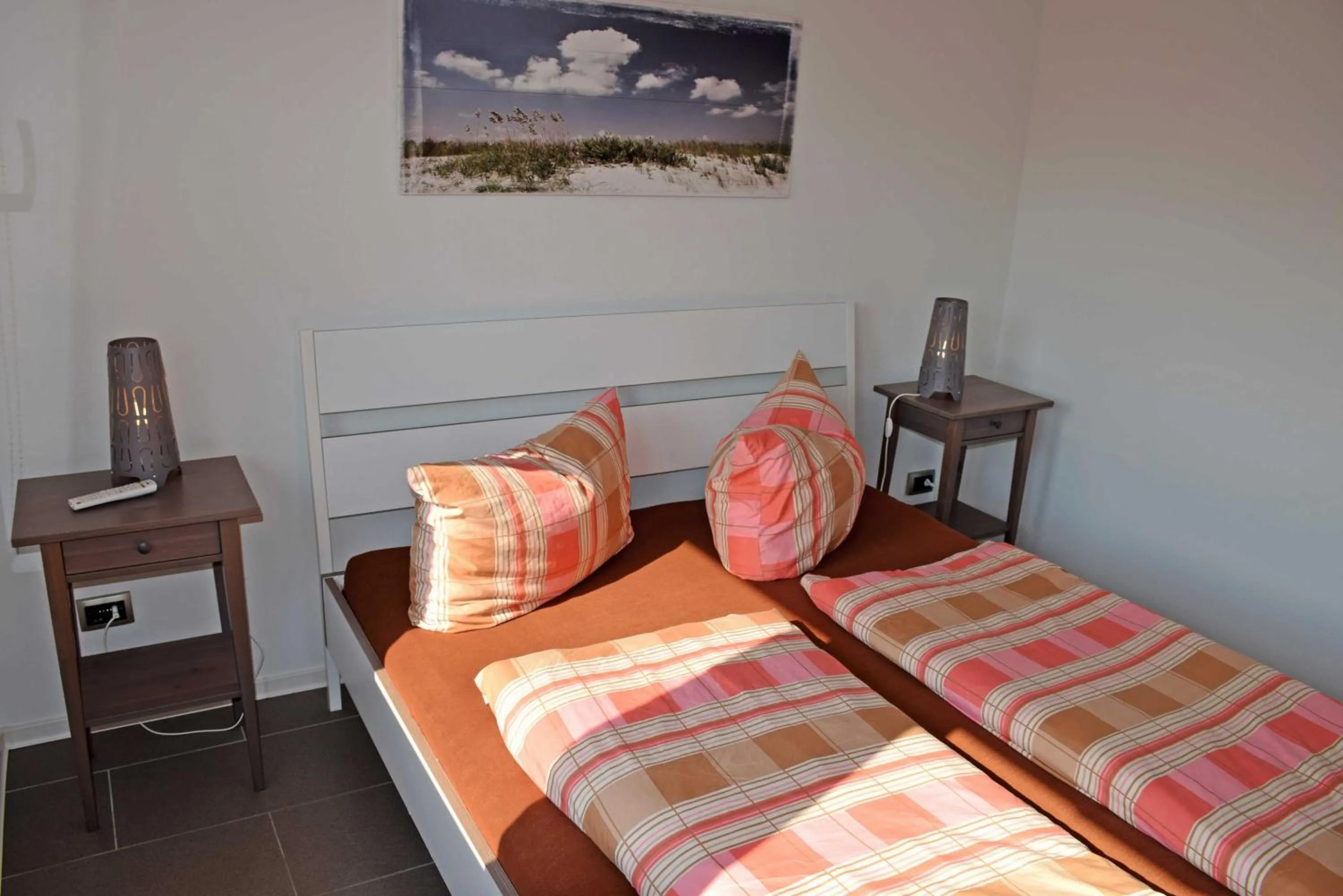 Bed in Ferienhaus in Goehren