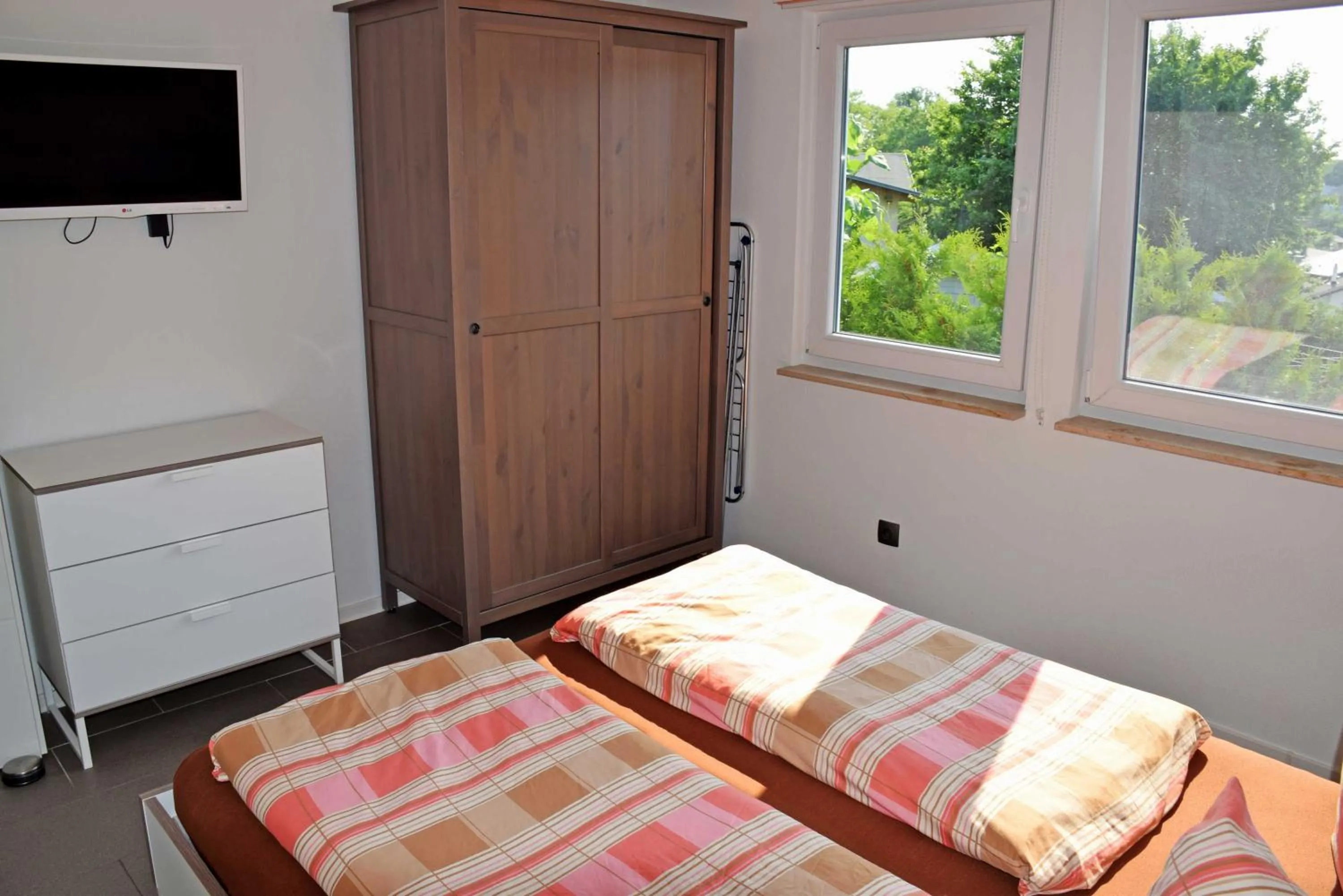 Bed in Ferienhaus in Goehren