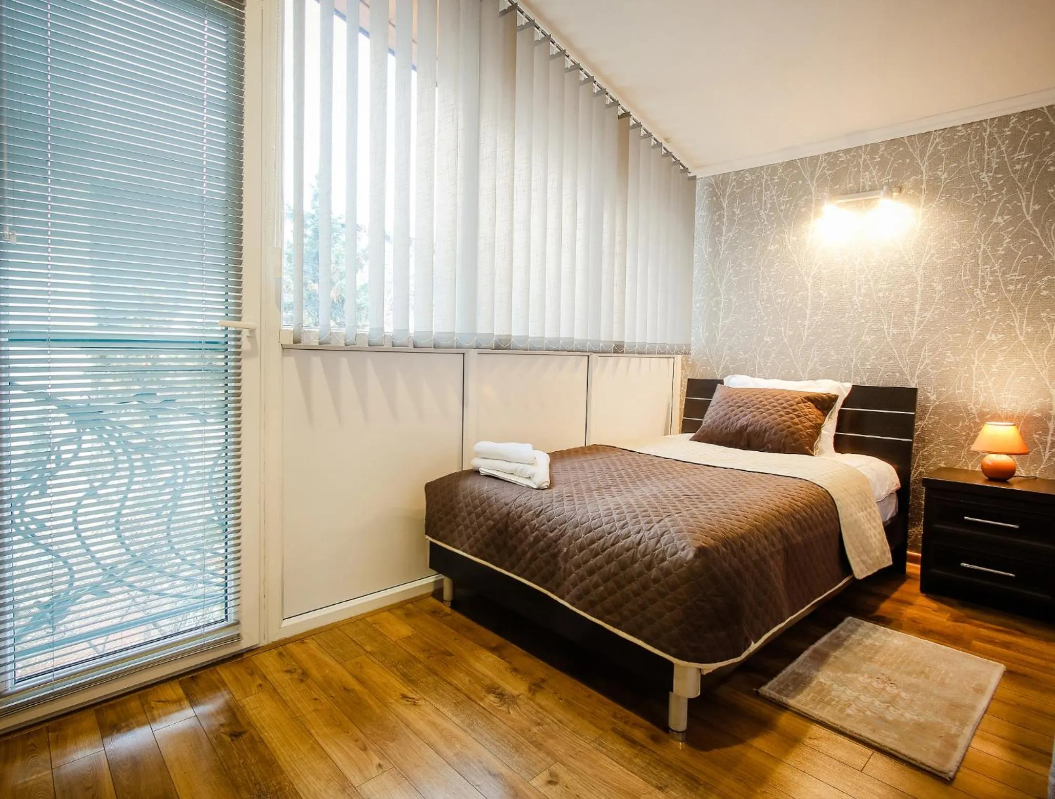 Bed in Hotel Toma's House