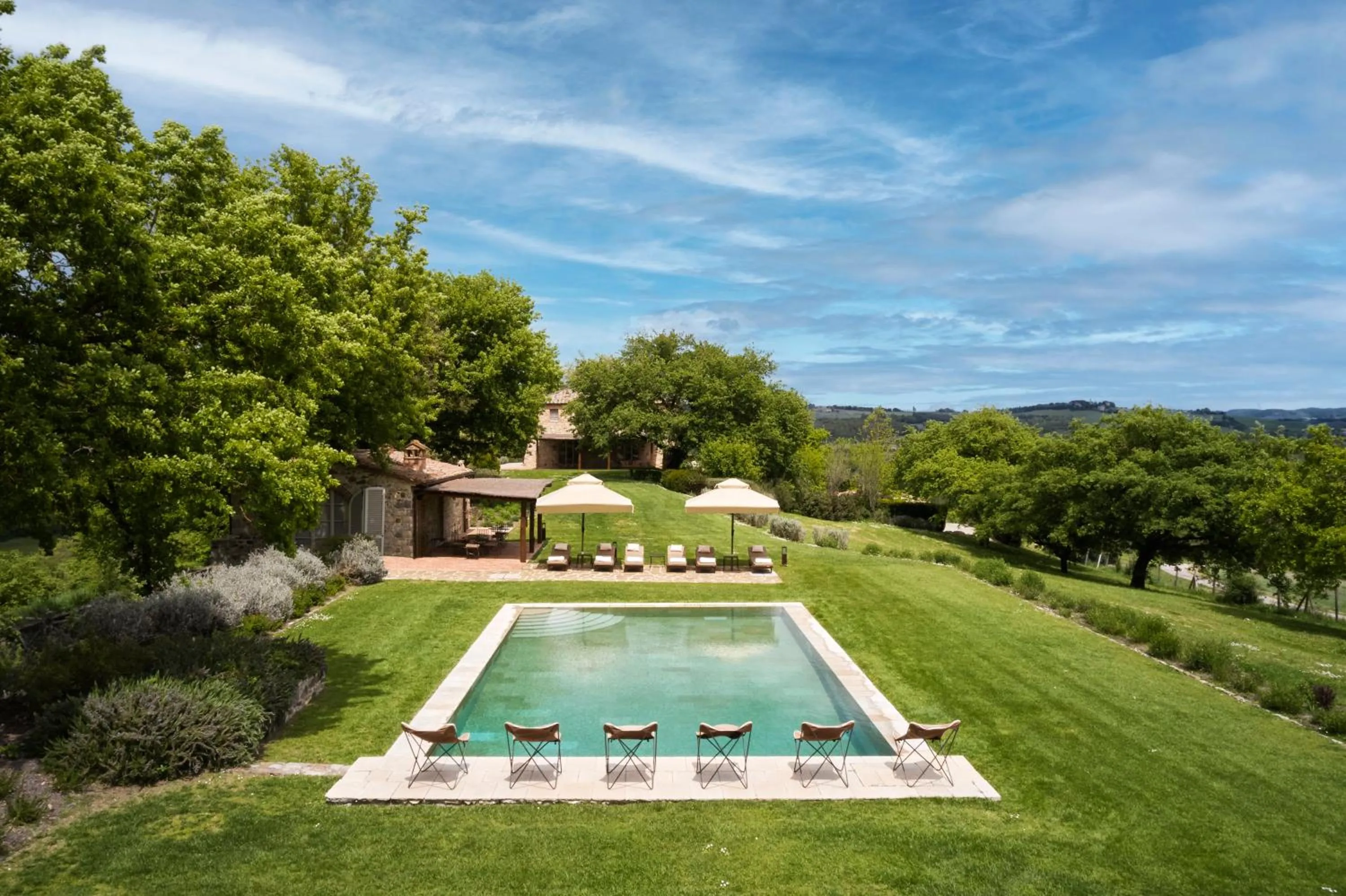 Garden in Rosewood Castiglion del Bosco