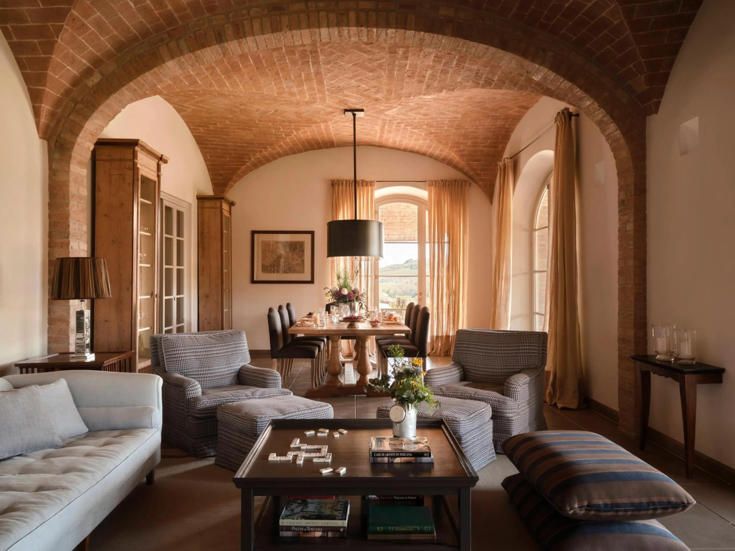 Living room in Rosewood Castiglion del Bosco