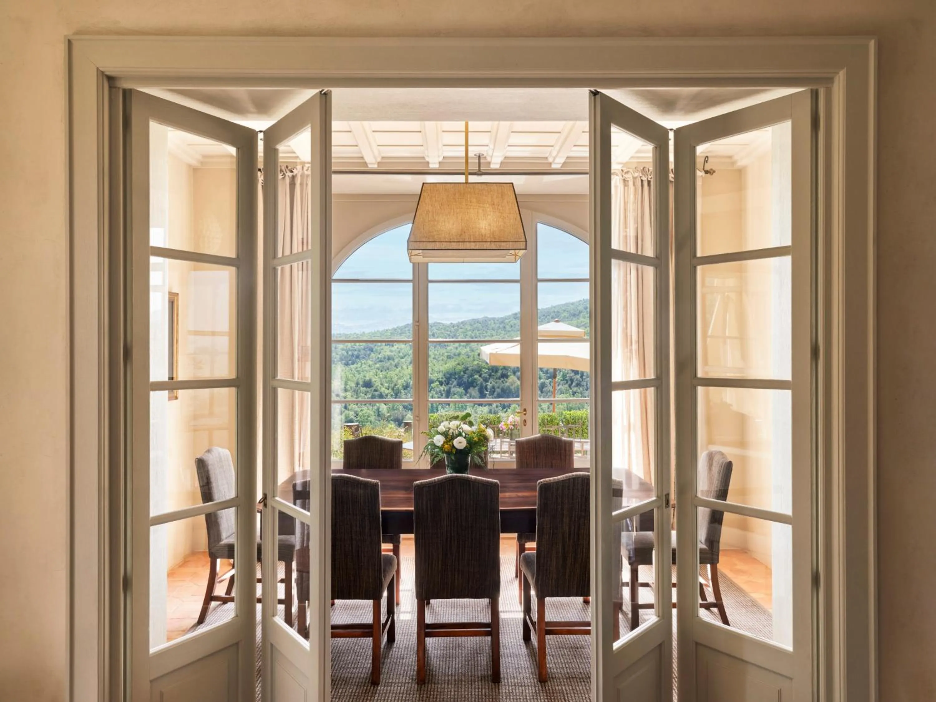 Dining area in Rosewood Castiglion del Bosco