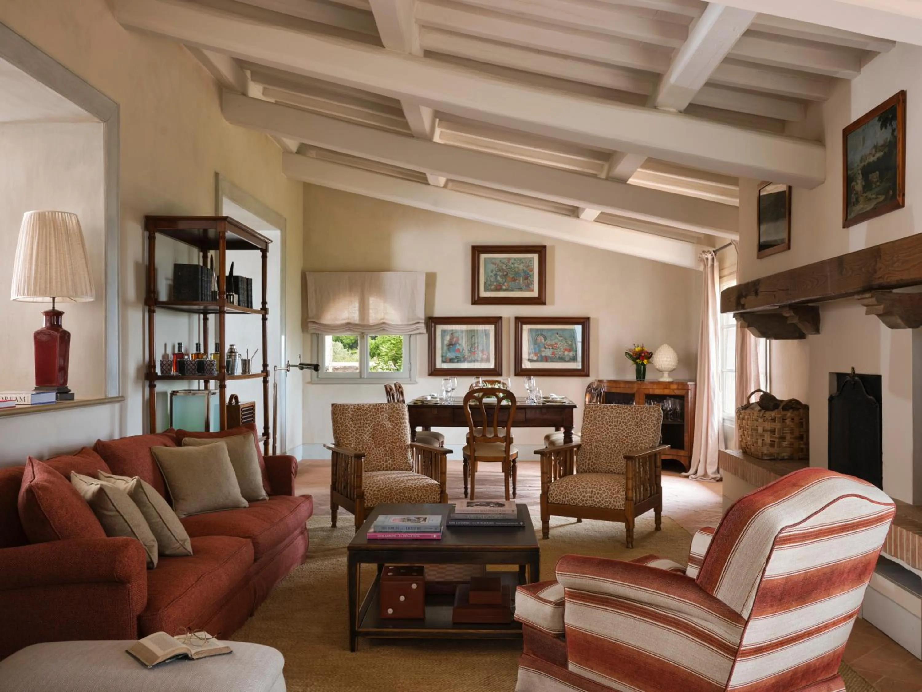 Living room in Rosewood Castiglion del Bosco