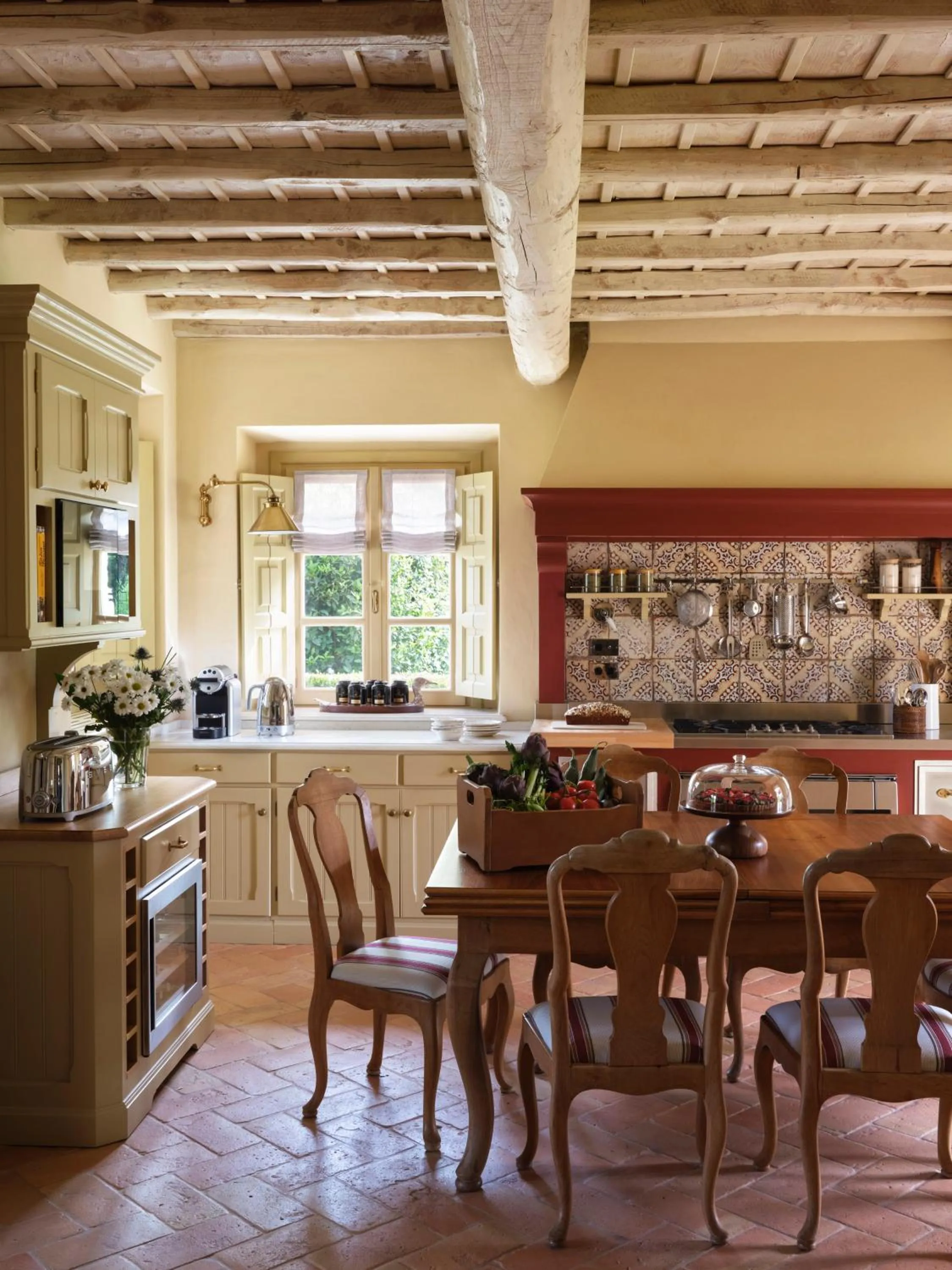 Dining area in Rosewood Castiglion del Bosco