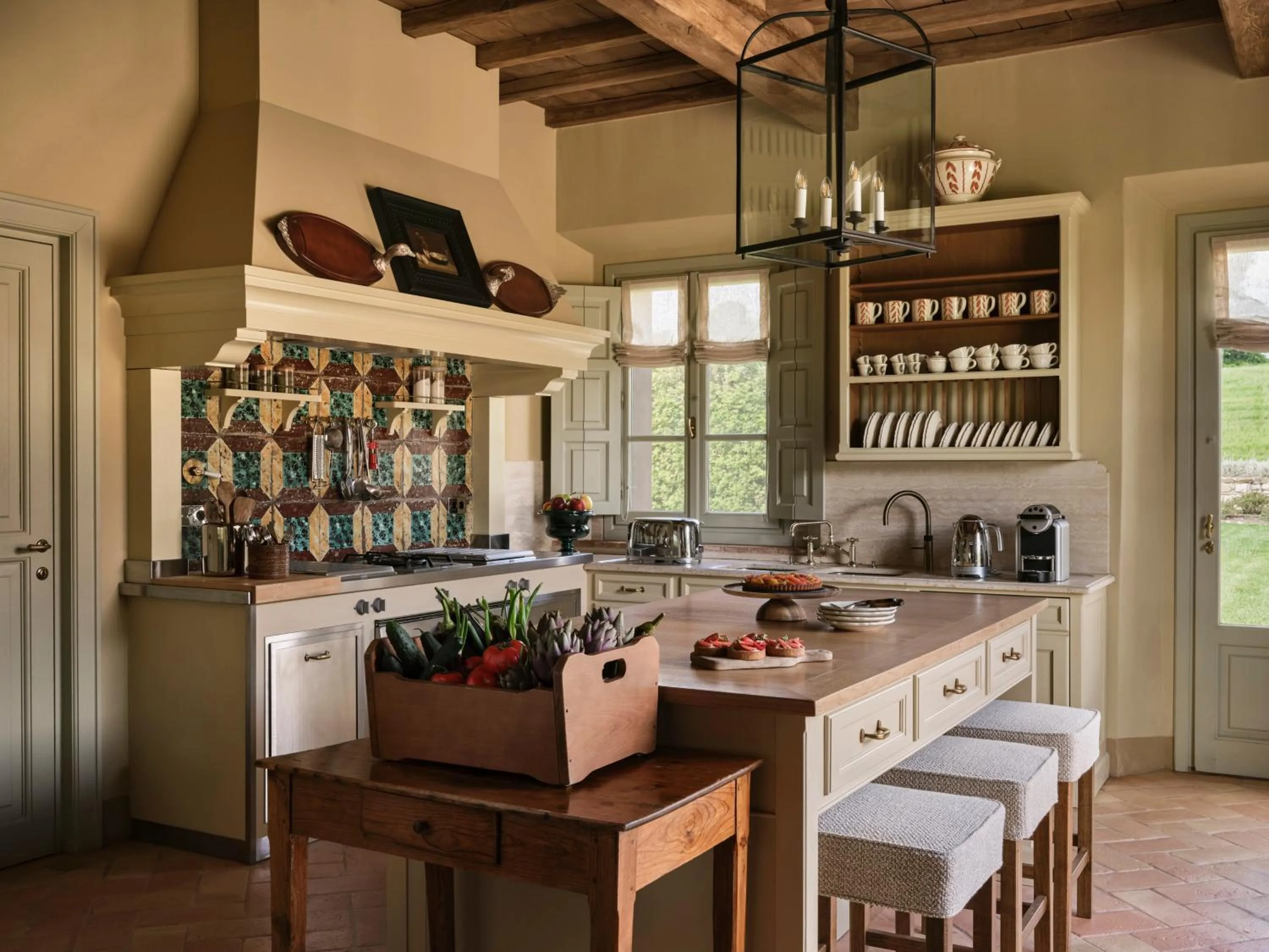kitchen in Rosewood Castiglion del Bosco