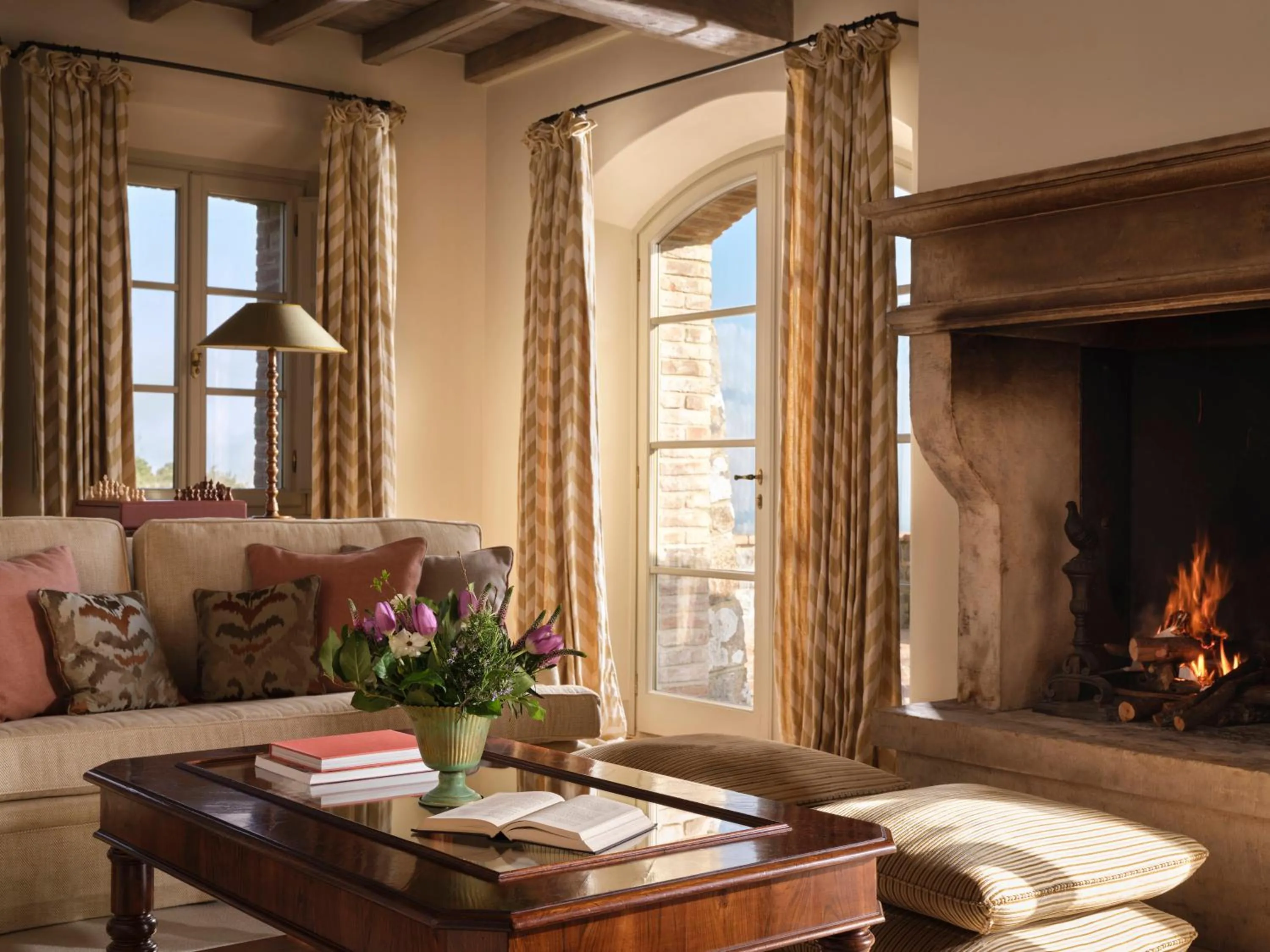 Living room in Rosewood Castiglion del Bosco