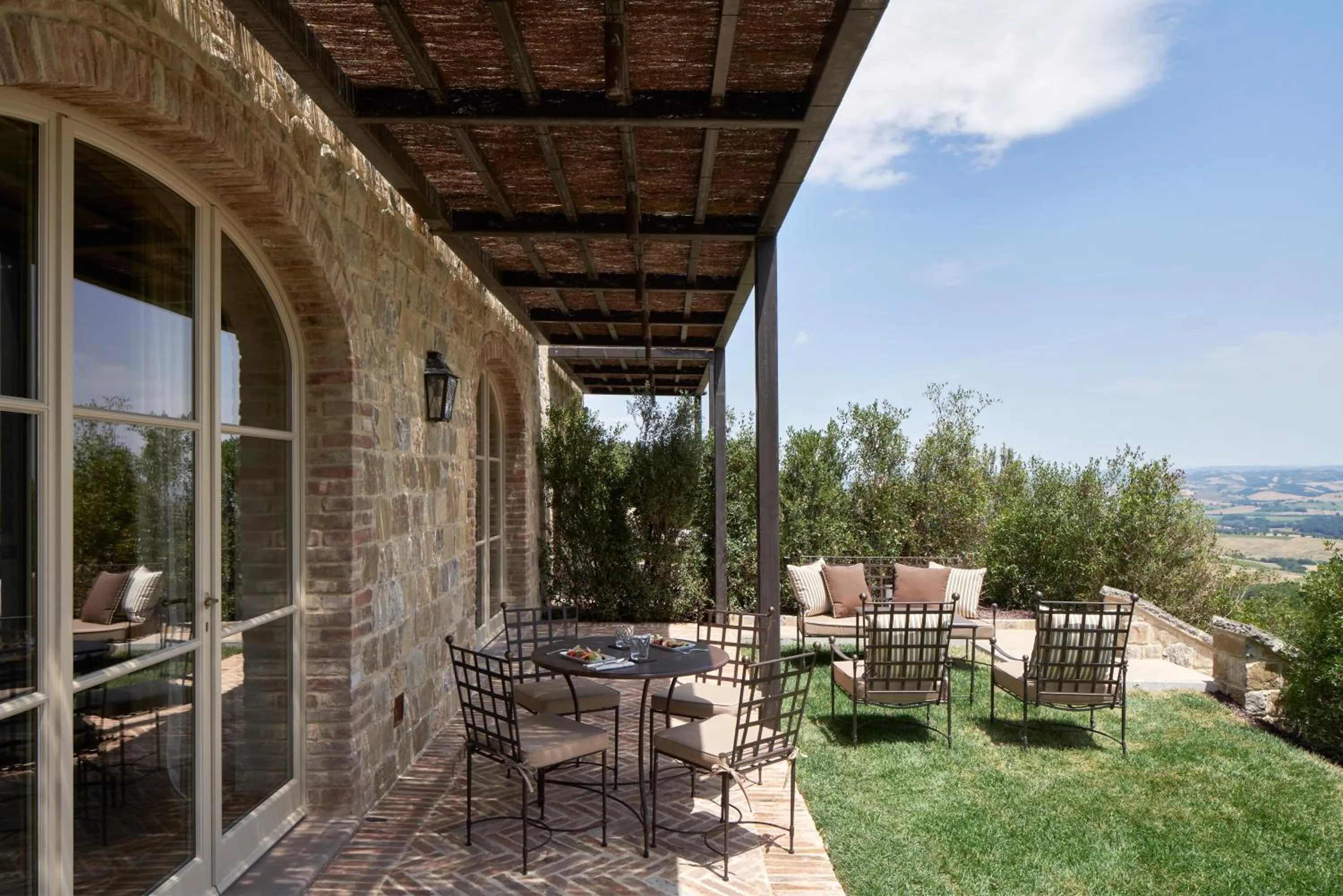 Patio in Rosewood Castiglion del Bosco