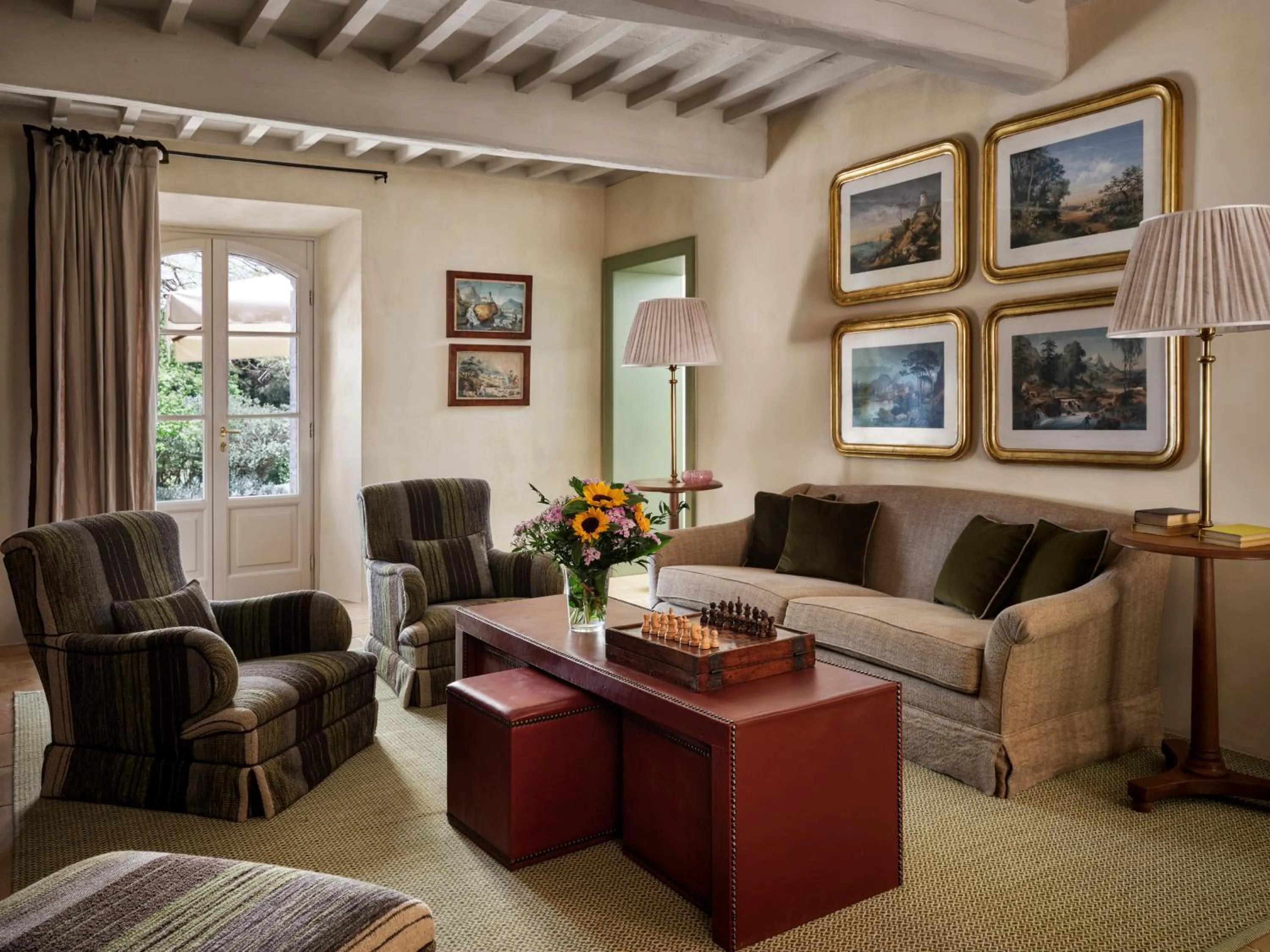 Living room in Rosewood Castiglion del Bosco