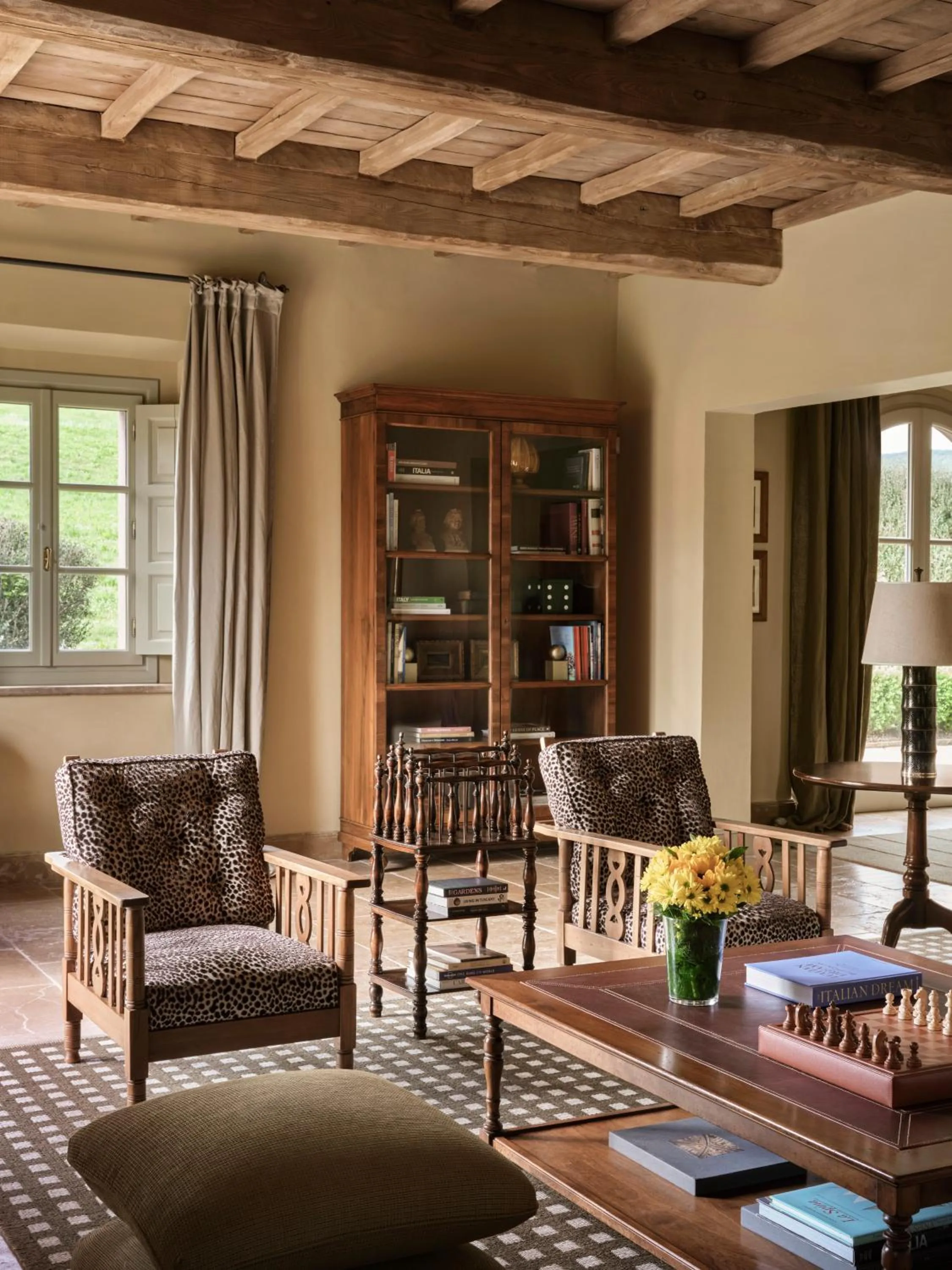 Living room in Rosewood Castiglion del Bosco