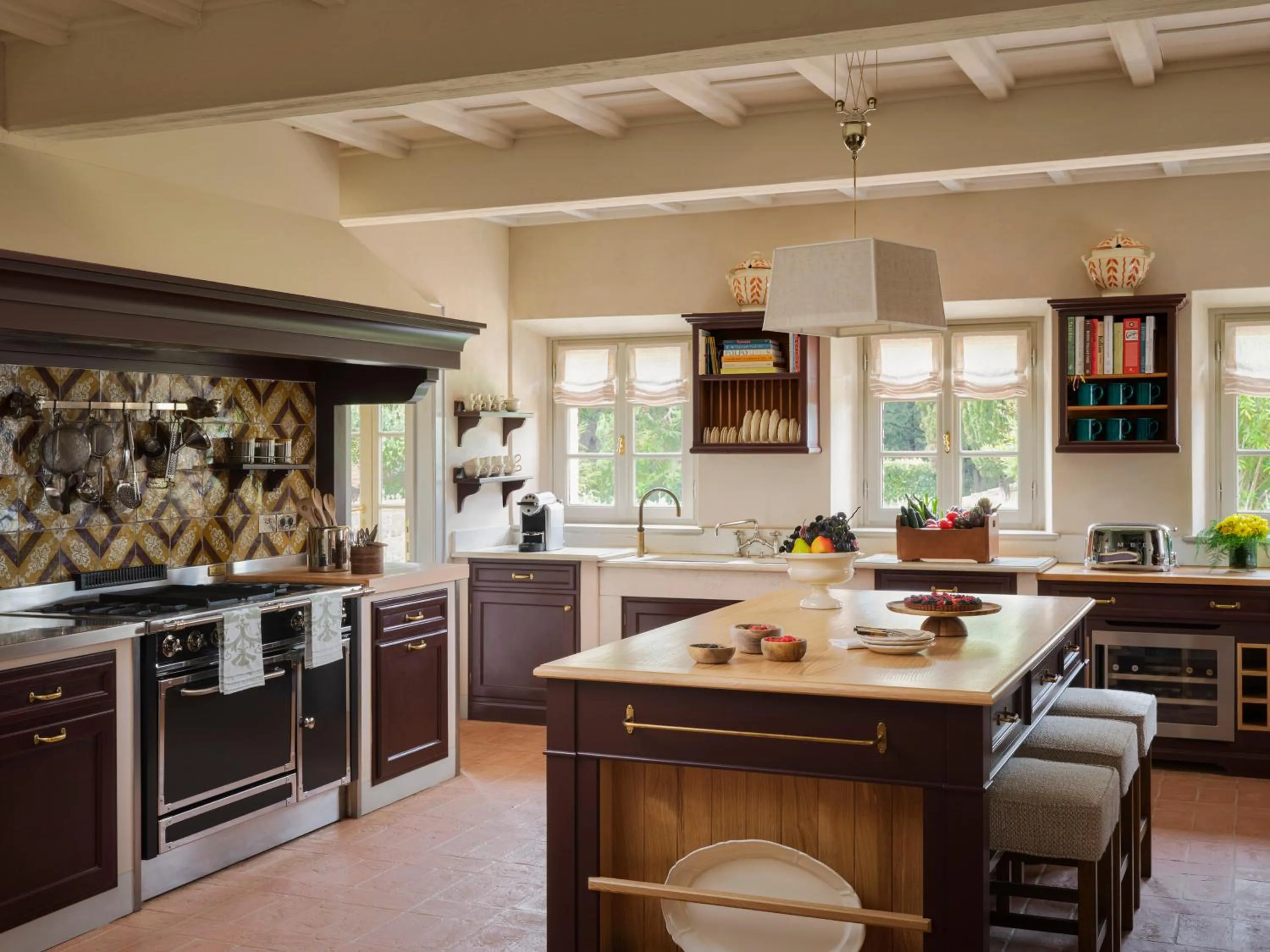 kitchen in Rosewood Castiglion del Bosco