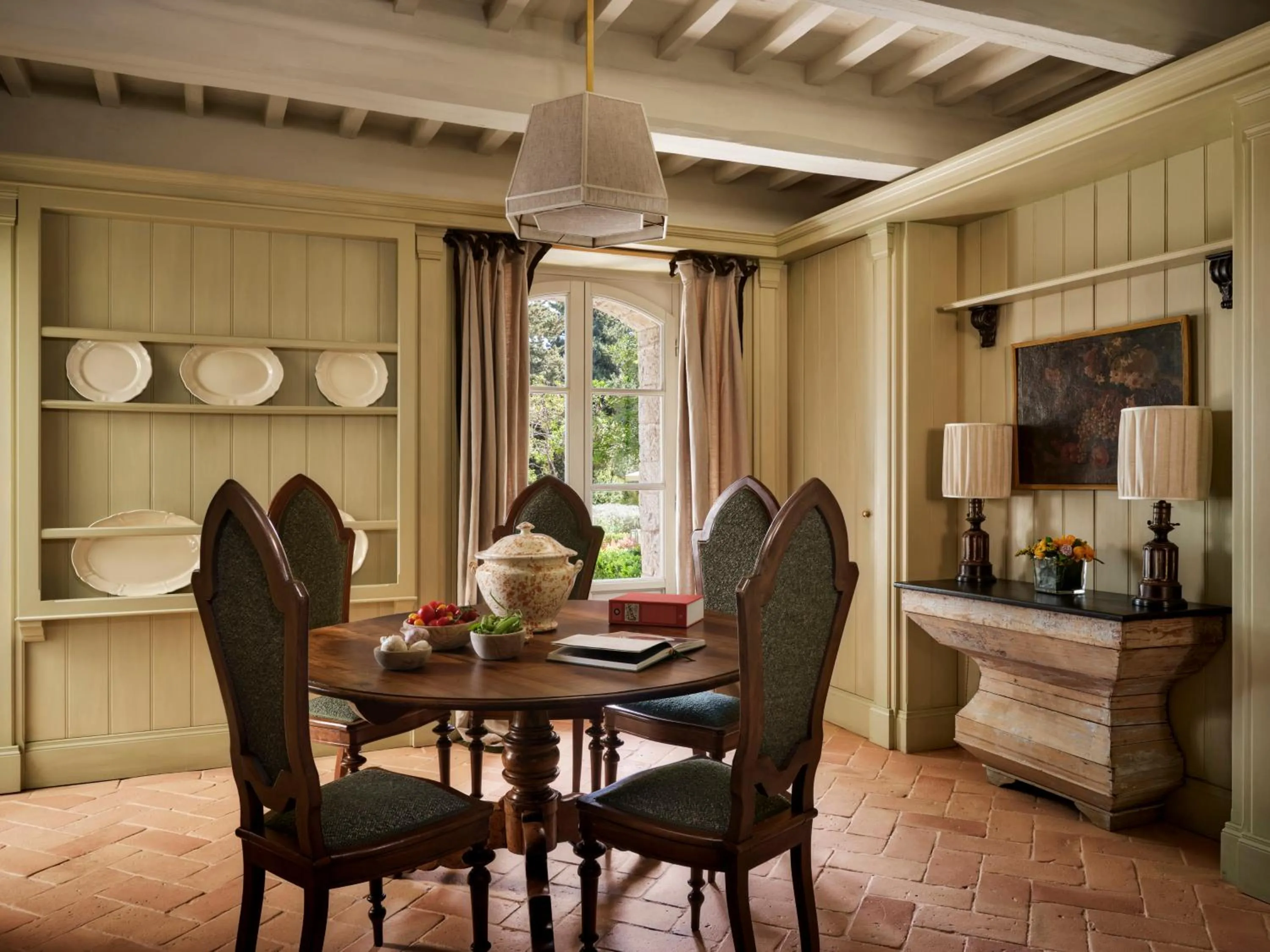 Dining area in Rosewood Castiglion del Bosco
