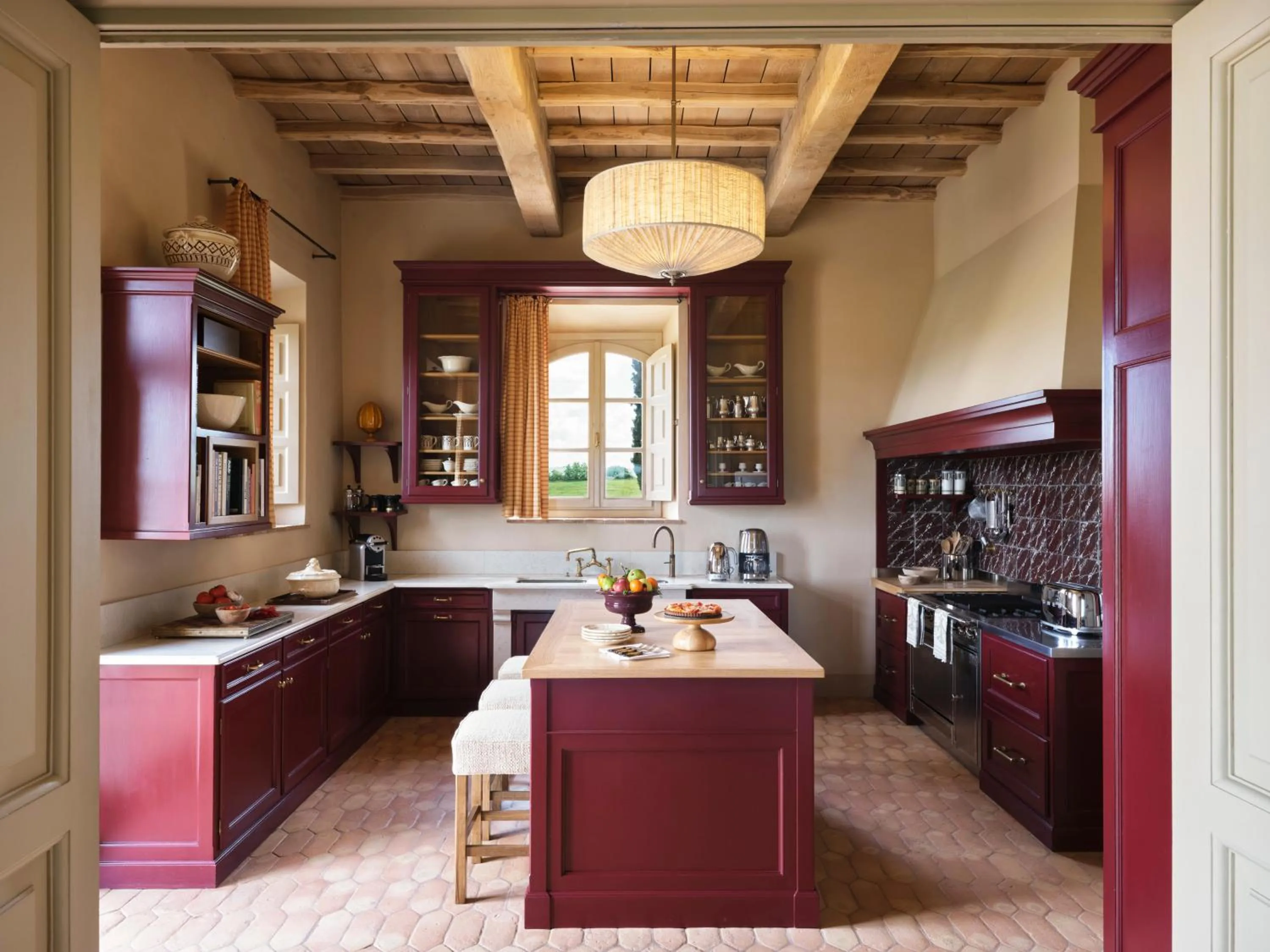 kitchen in Rosewood Castiglion del Bosco