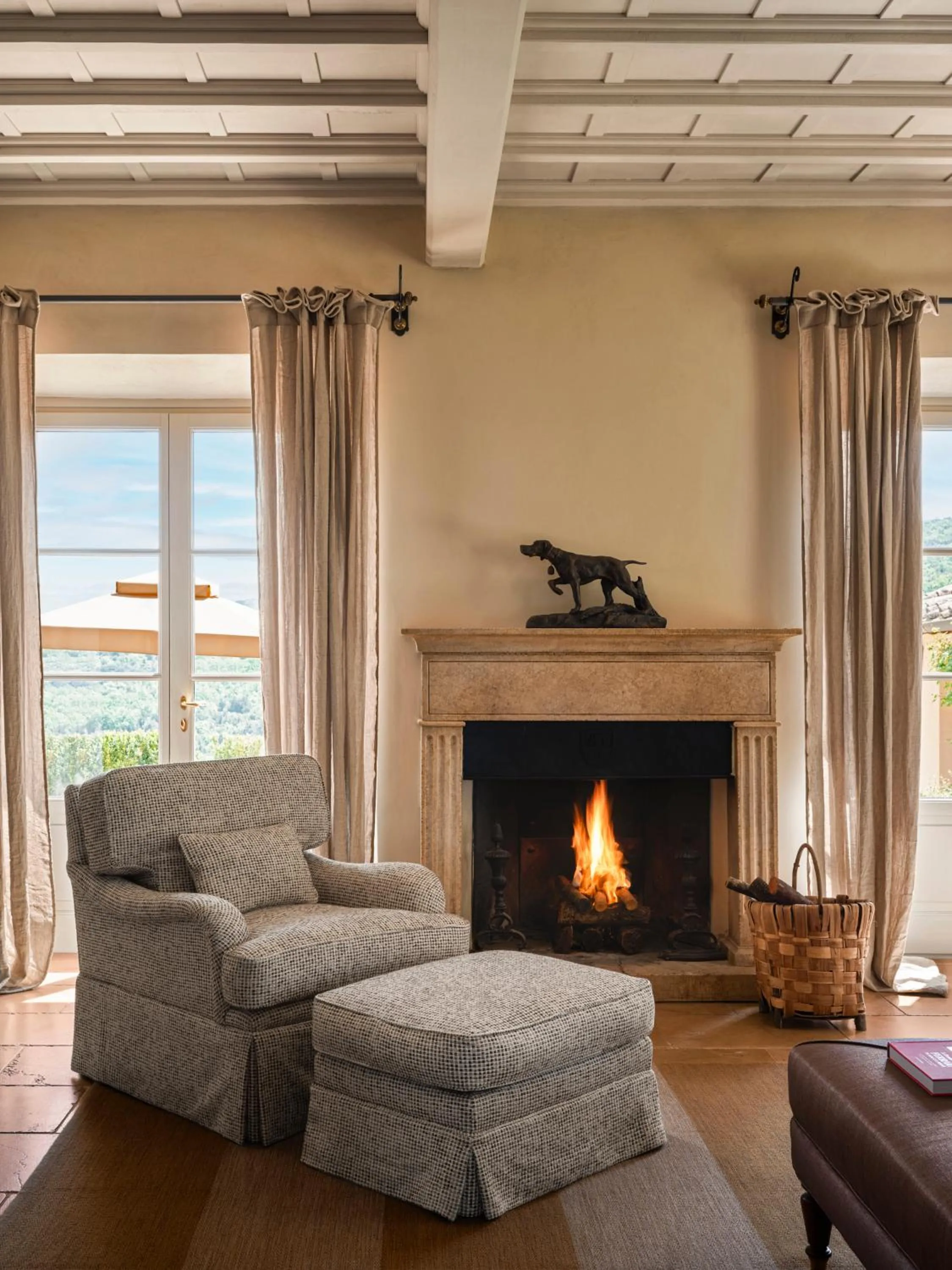 Living room in Rosewood Castiglion del Bosco