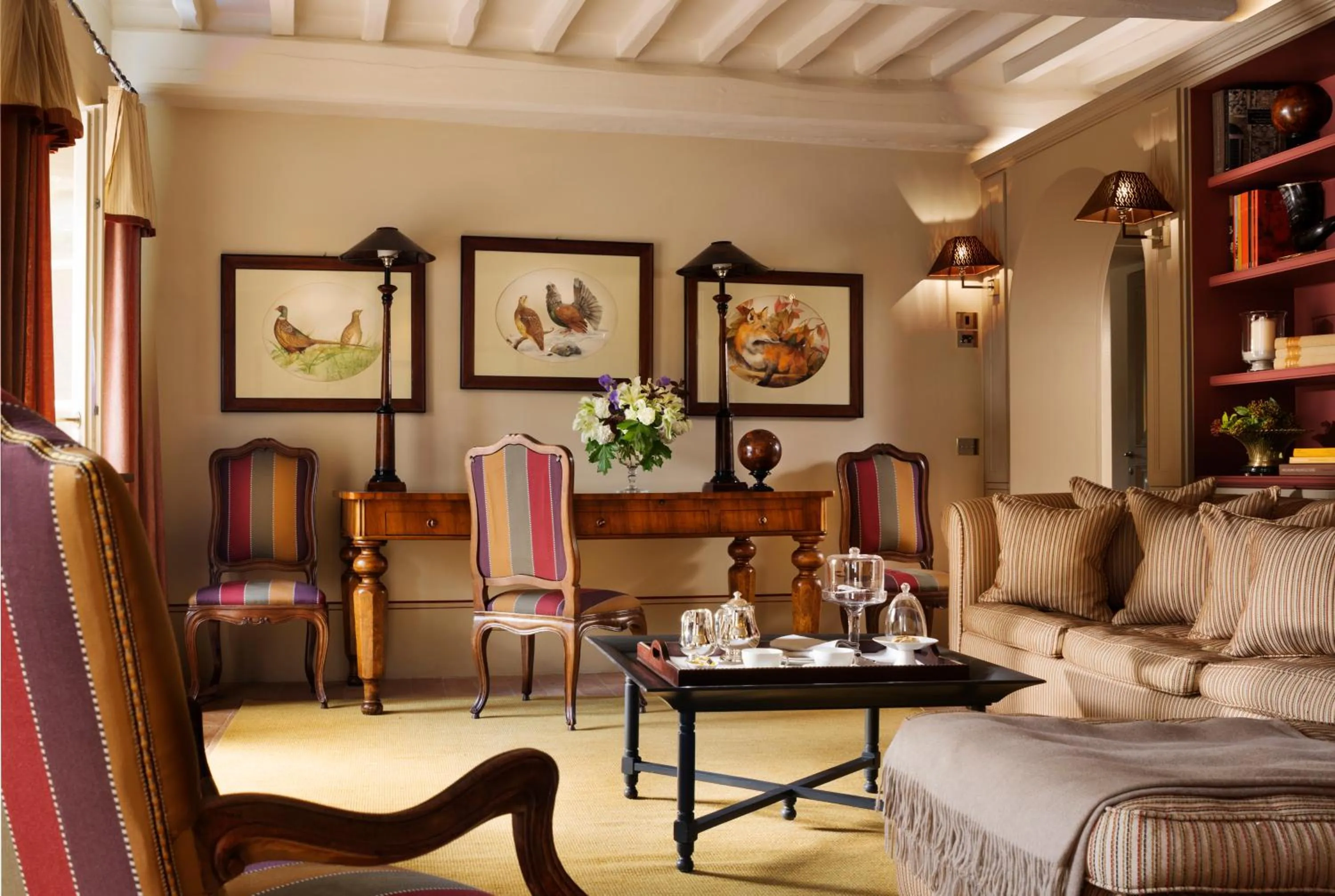 Living room in Rosewood Castiglion del Bosco