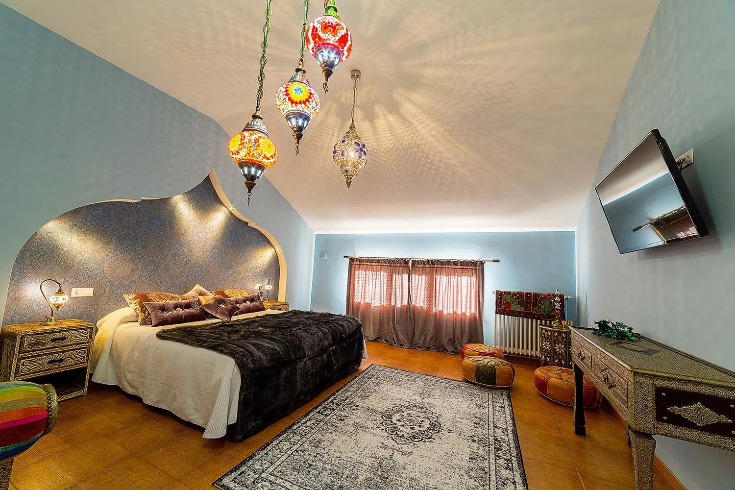 Photo of the whole room, Bed in Hospedería Casa Martell