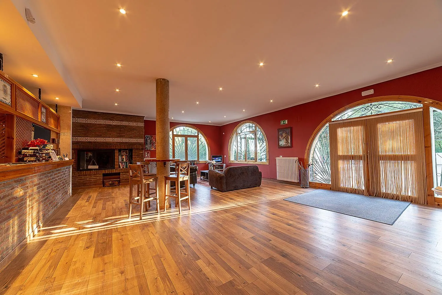 Communal lounge/ TV room in Hospedería Casa Martell