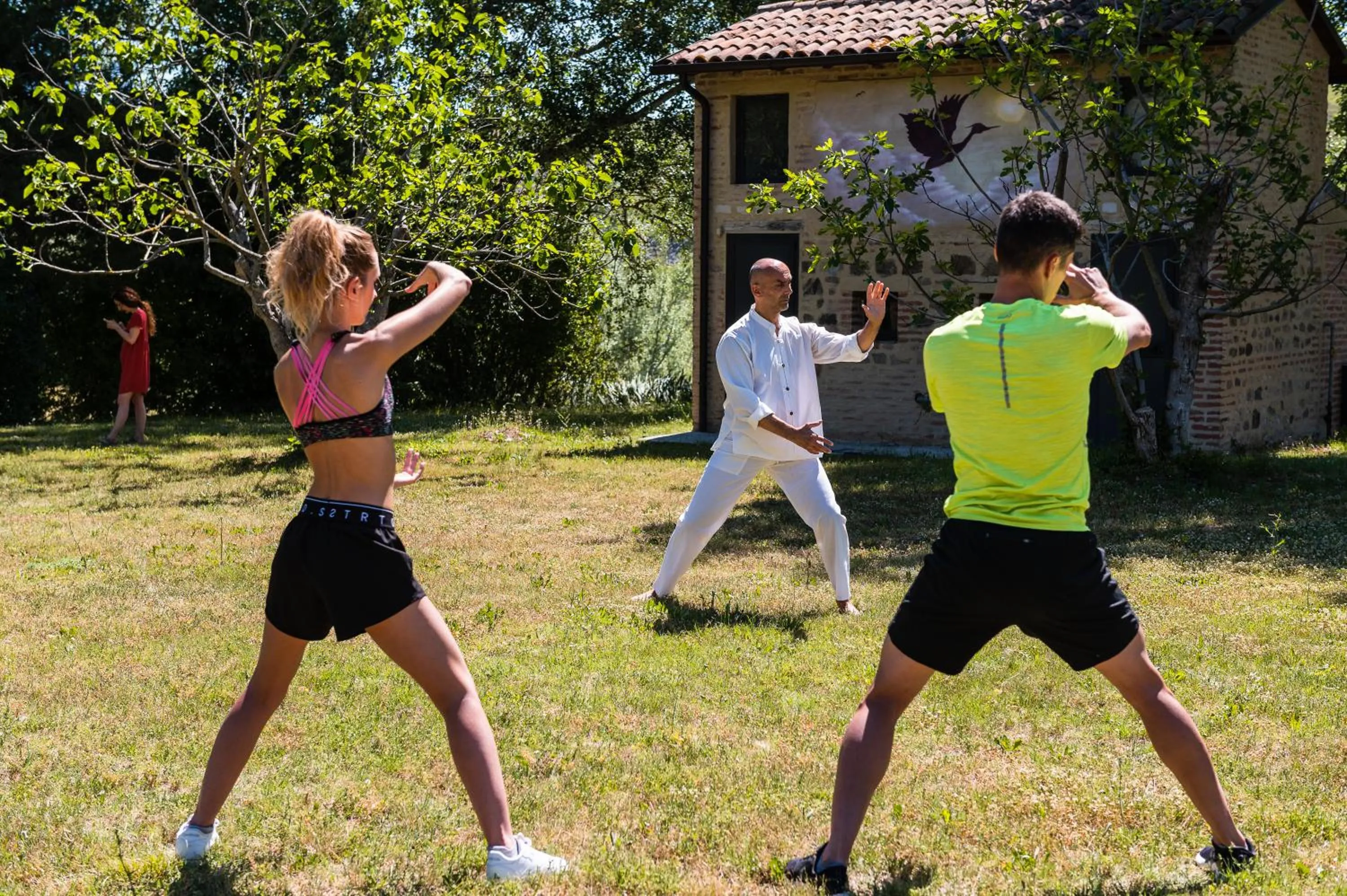 People in Villaggio Della Salute Più