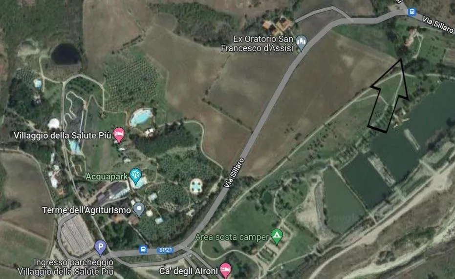 Bird's eye view in Villaggio Della Salute Più