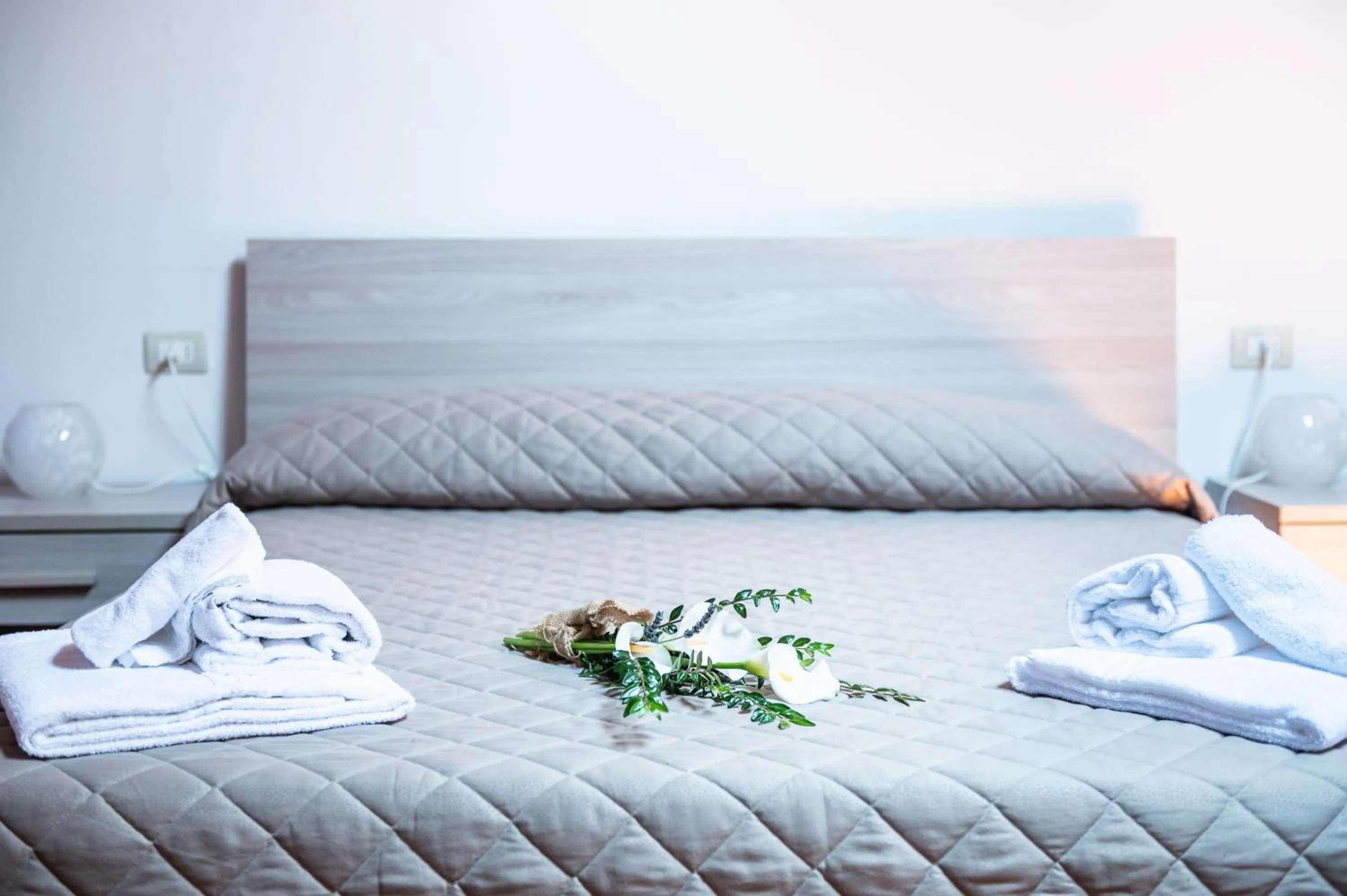 Bed in Villaggio Della Salute Più