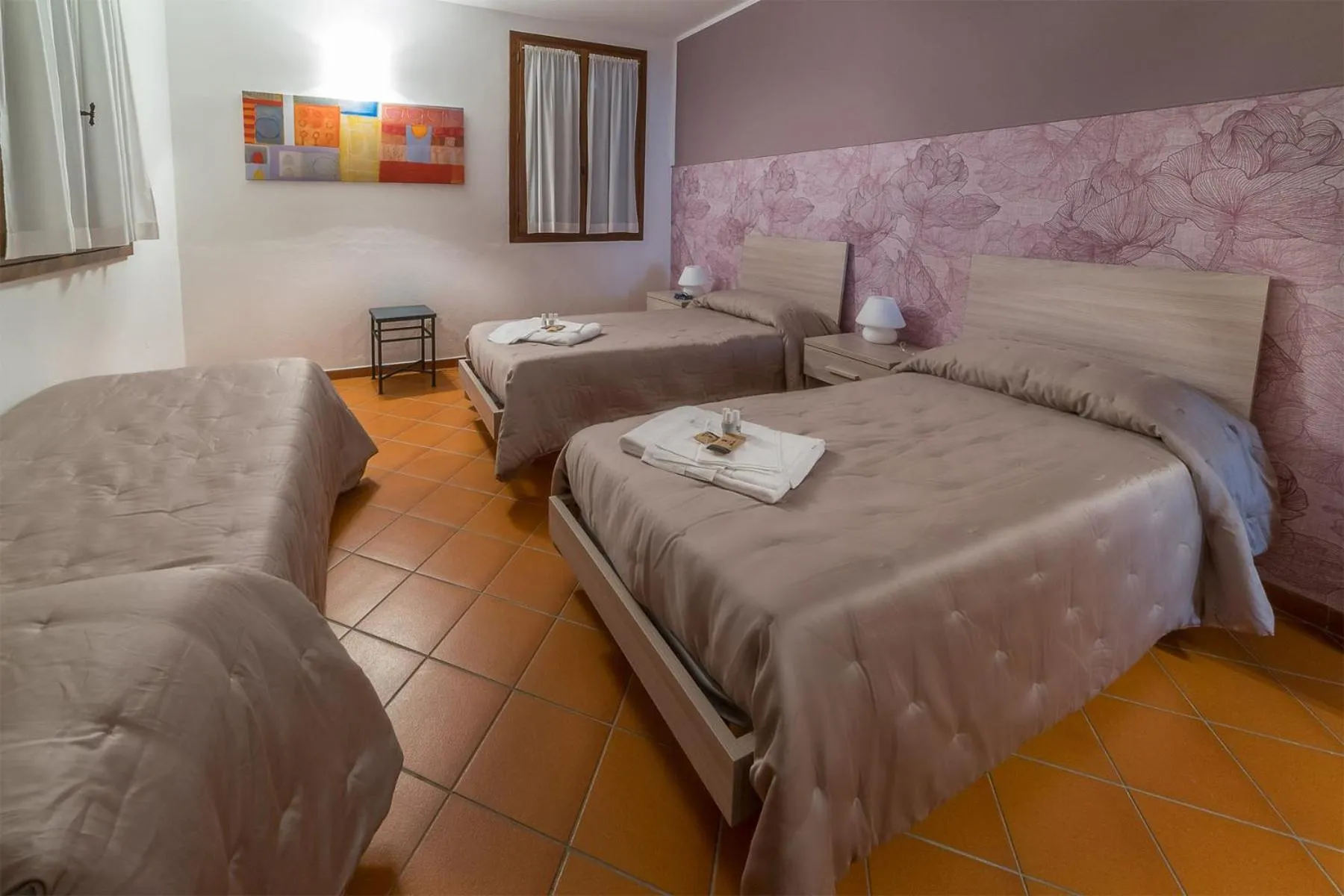 Bed in Villaggio Della Salute Più