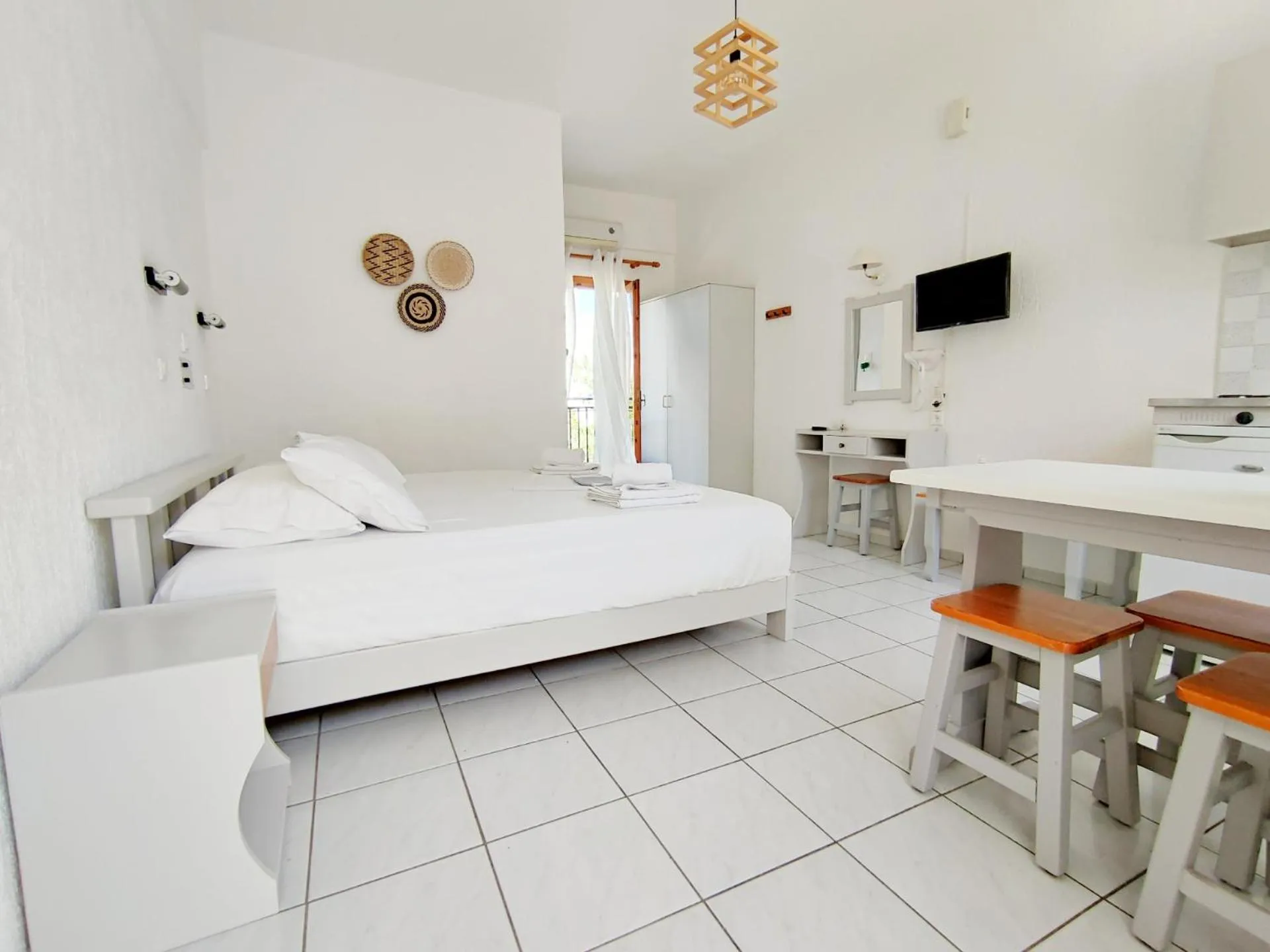 Bed in Emilia Apartments