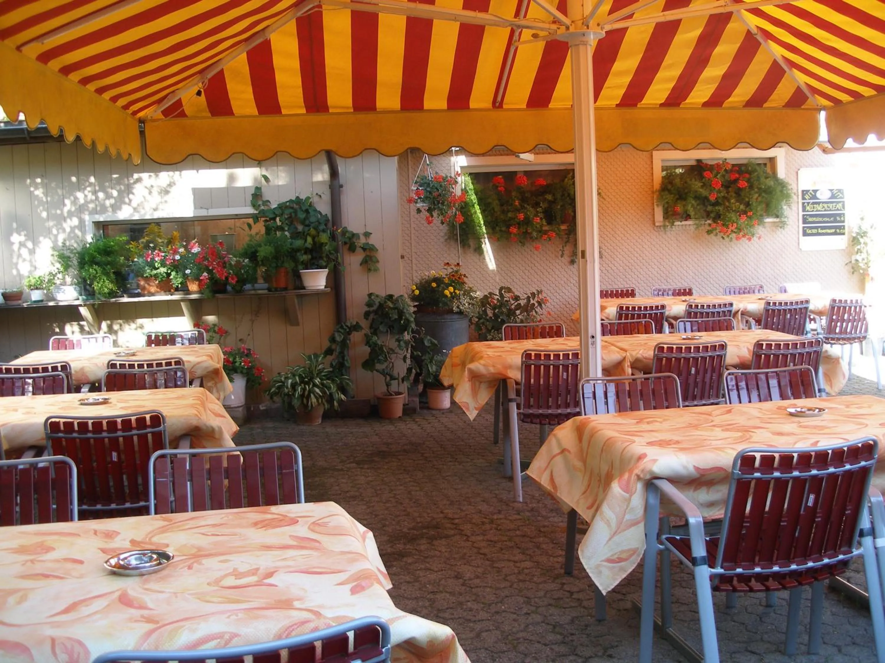 Garden in Gasthaus Engel Hasle