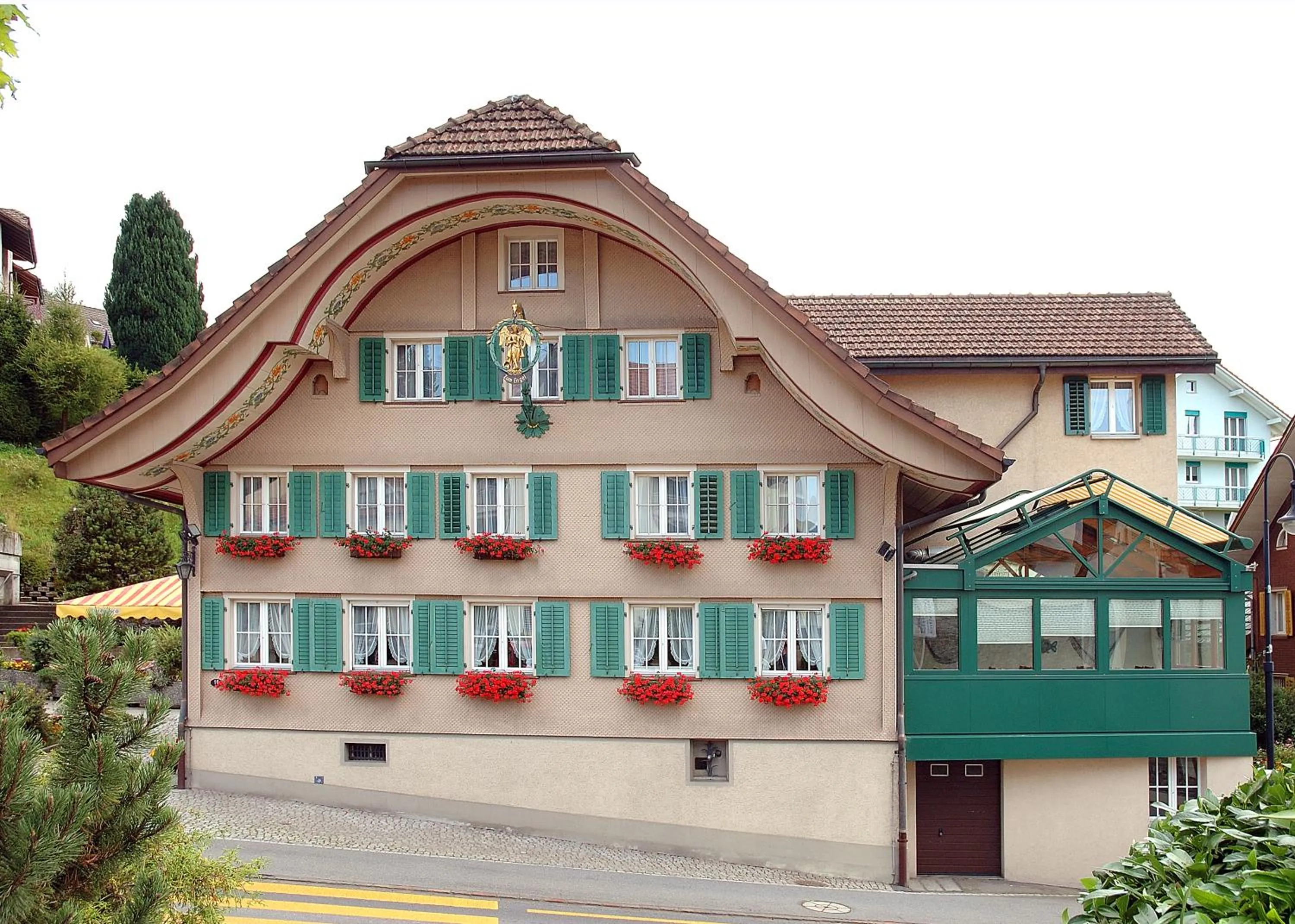Facade/entrance in Gasthaus Engel Hasle