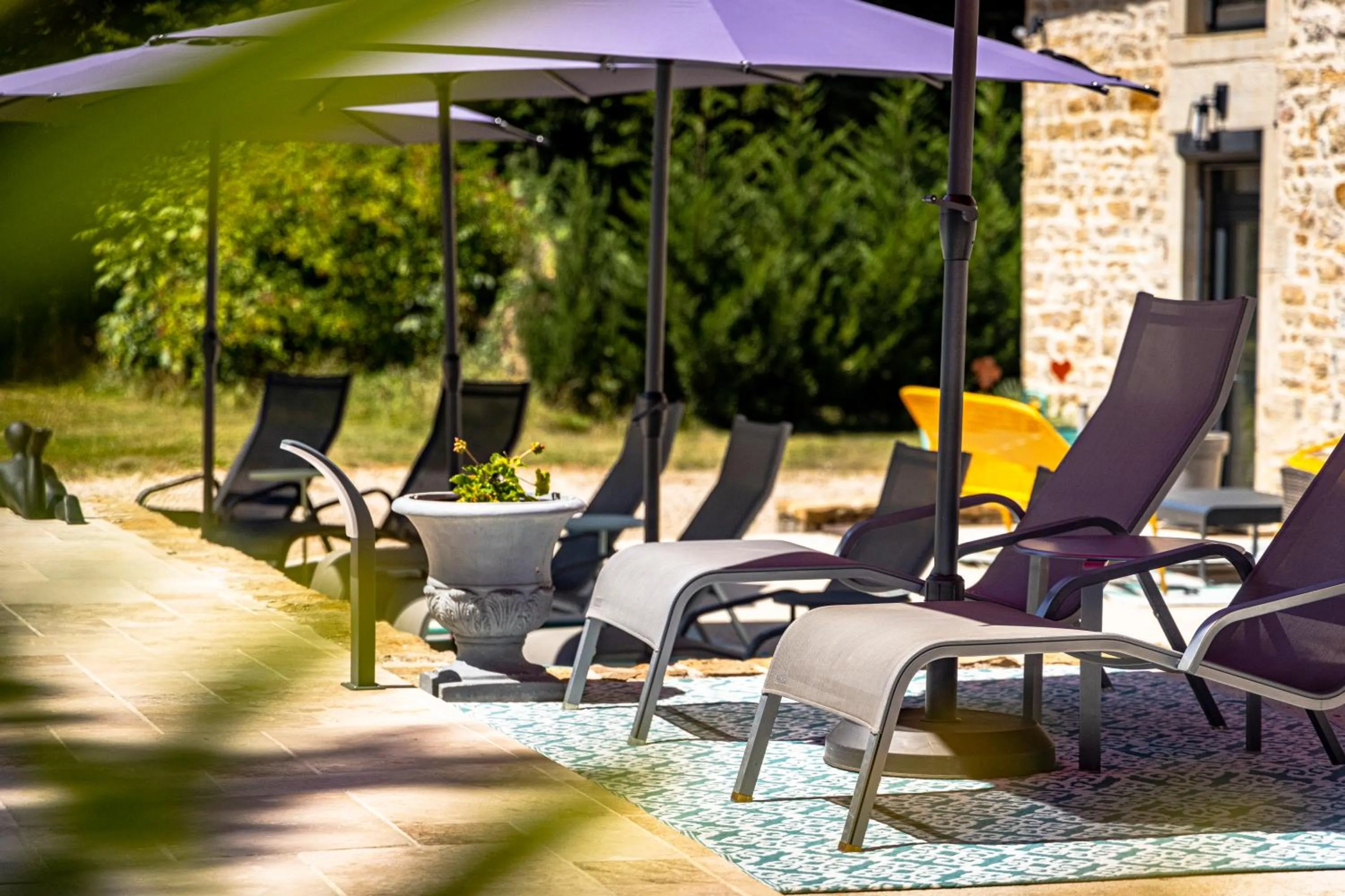 Natural landscape in Le 49 Côté Parc & SPA