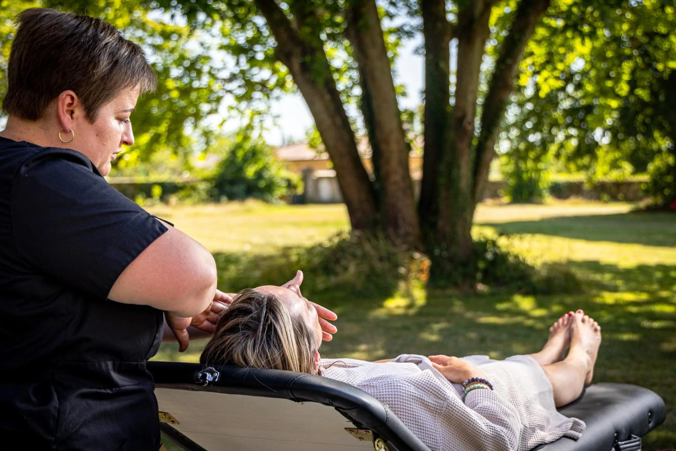 Natural landscape in Le 49 Côté Parc & SPA