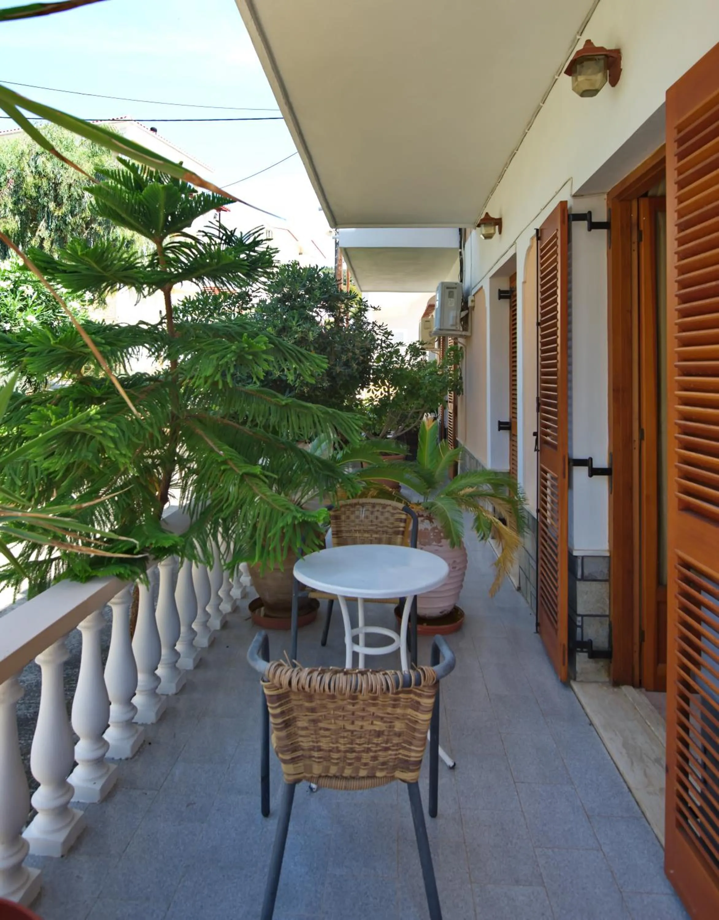 Patio in Gorgona Hotel