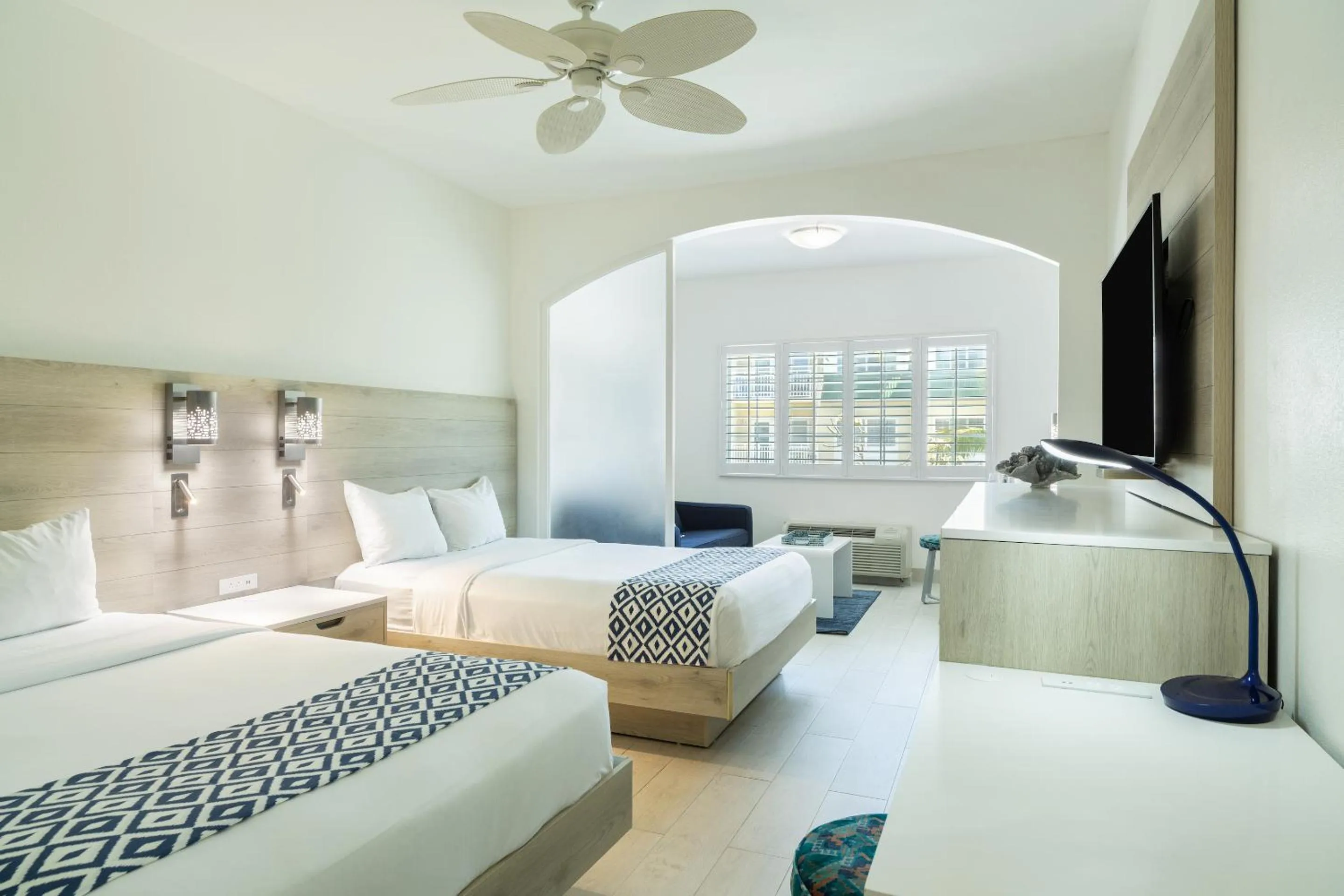 Bed in Ports of Call Resort