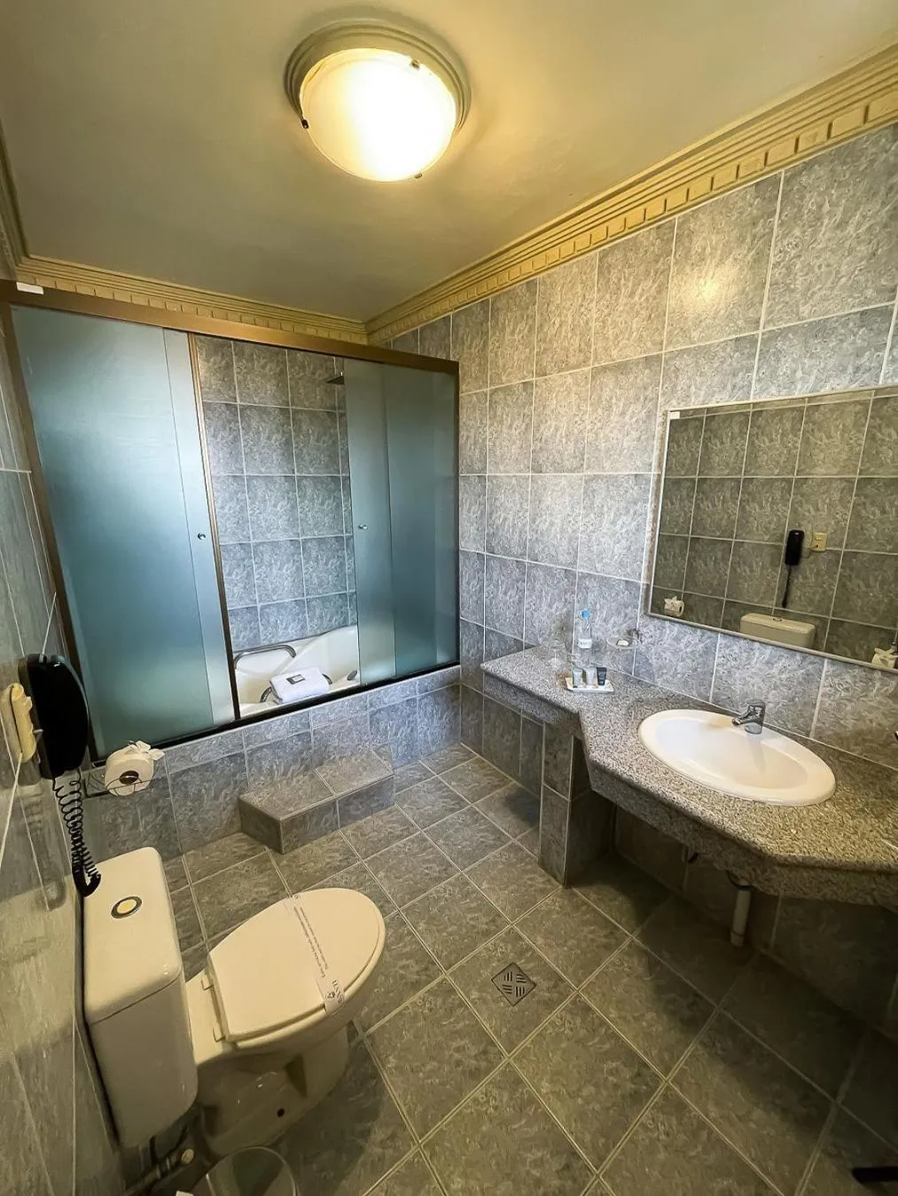 Shower in AVANTI HOTEL & CONVENTION CENTER