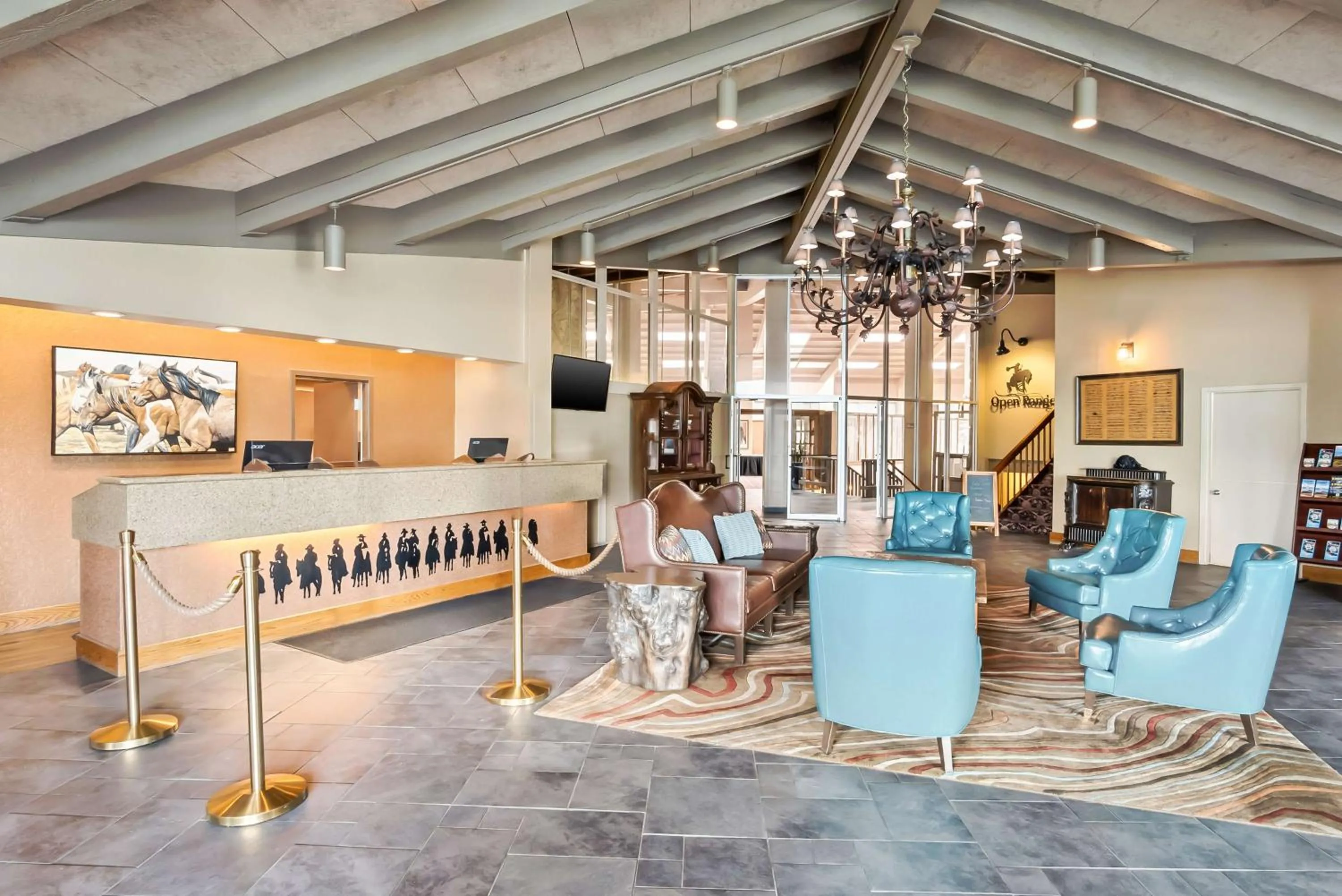 Lobby or reception in Best Western Outlaw Inn