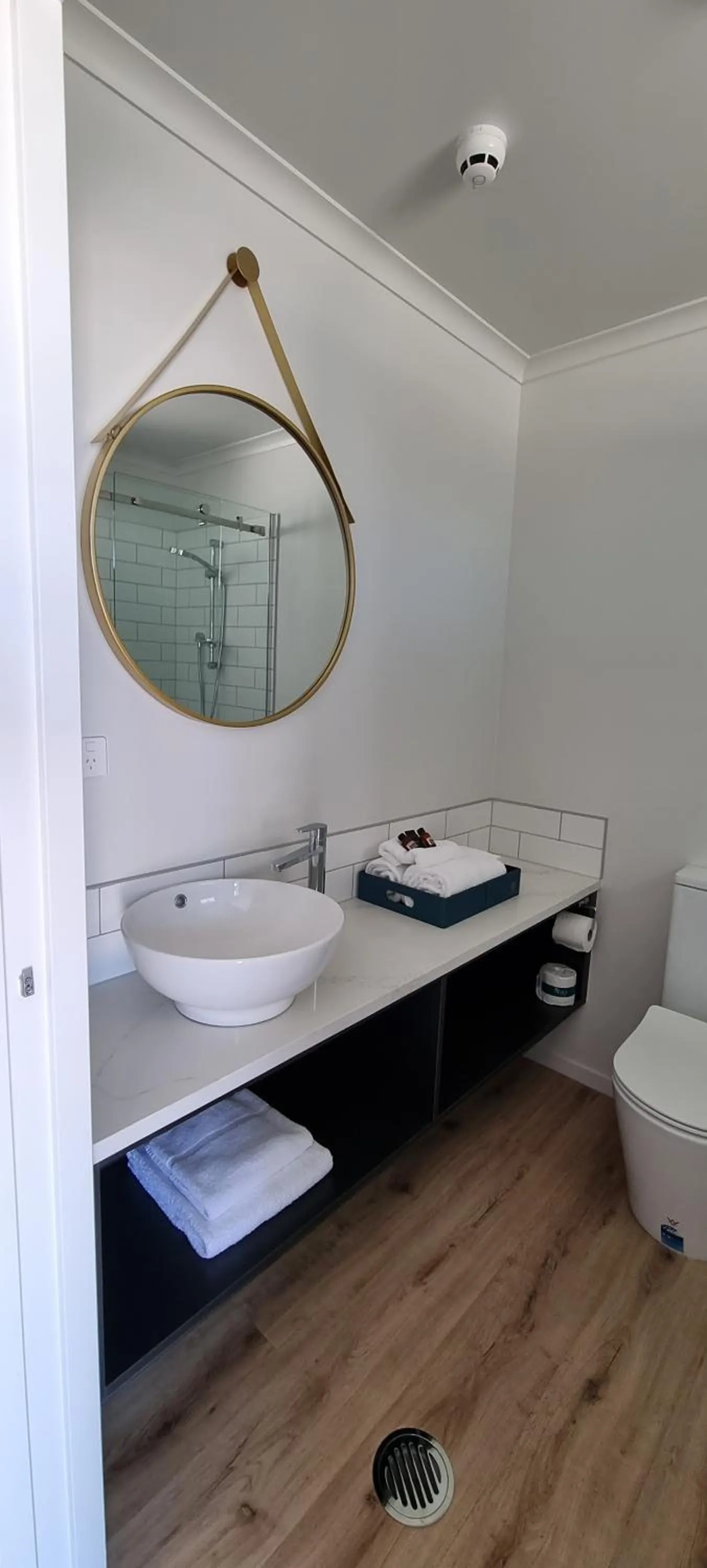 Toilet in Hideaway of Rotorua