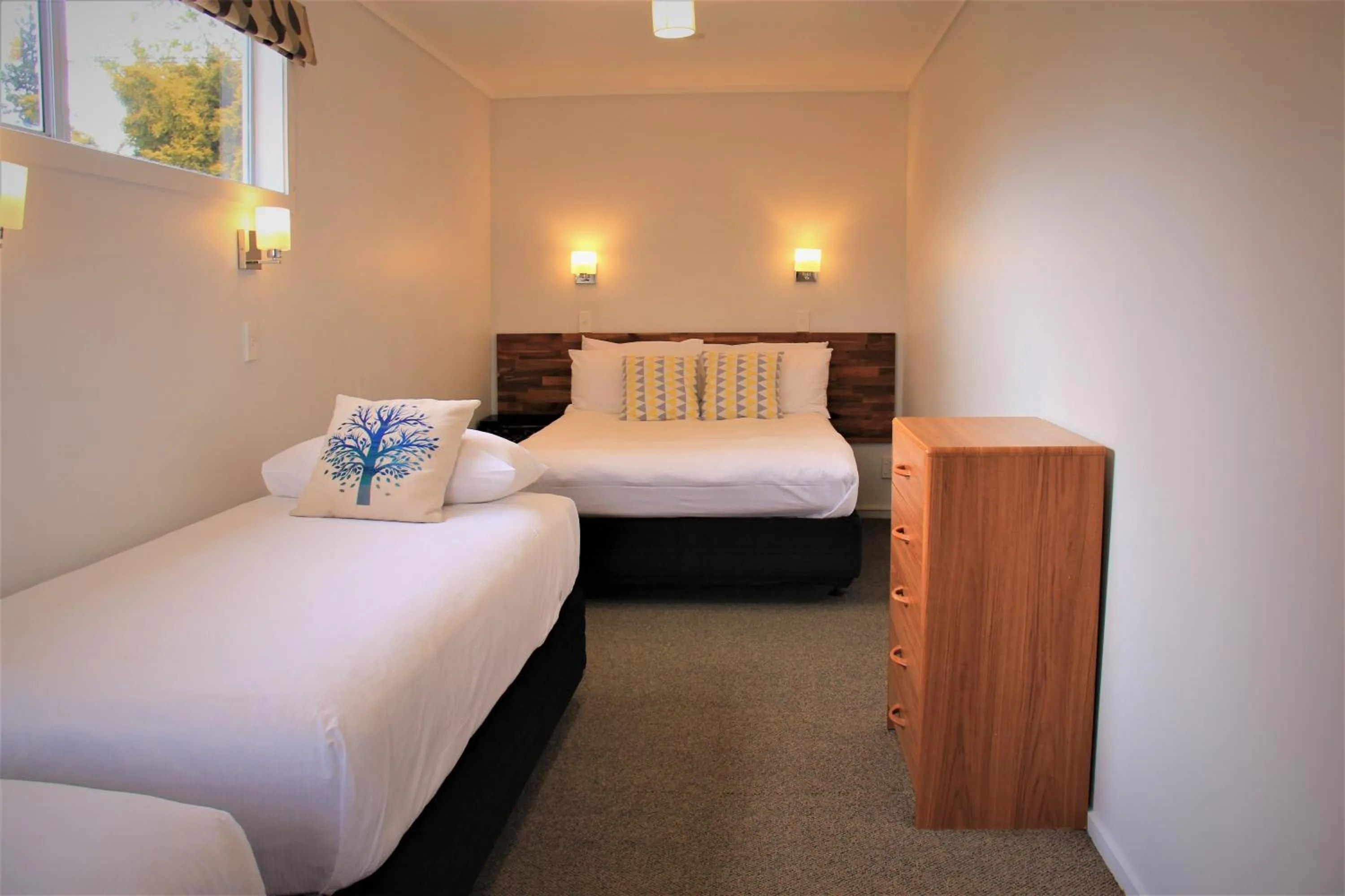 Bed in Hideaway of Rotorua