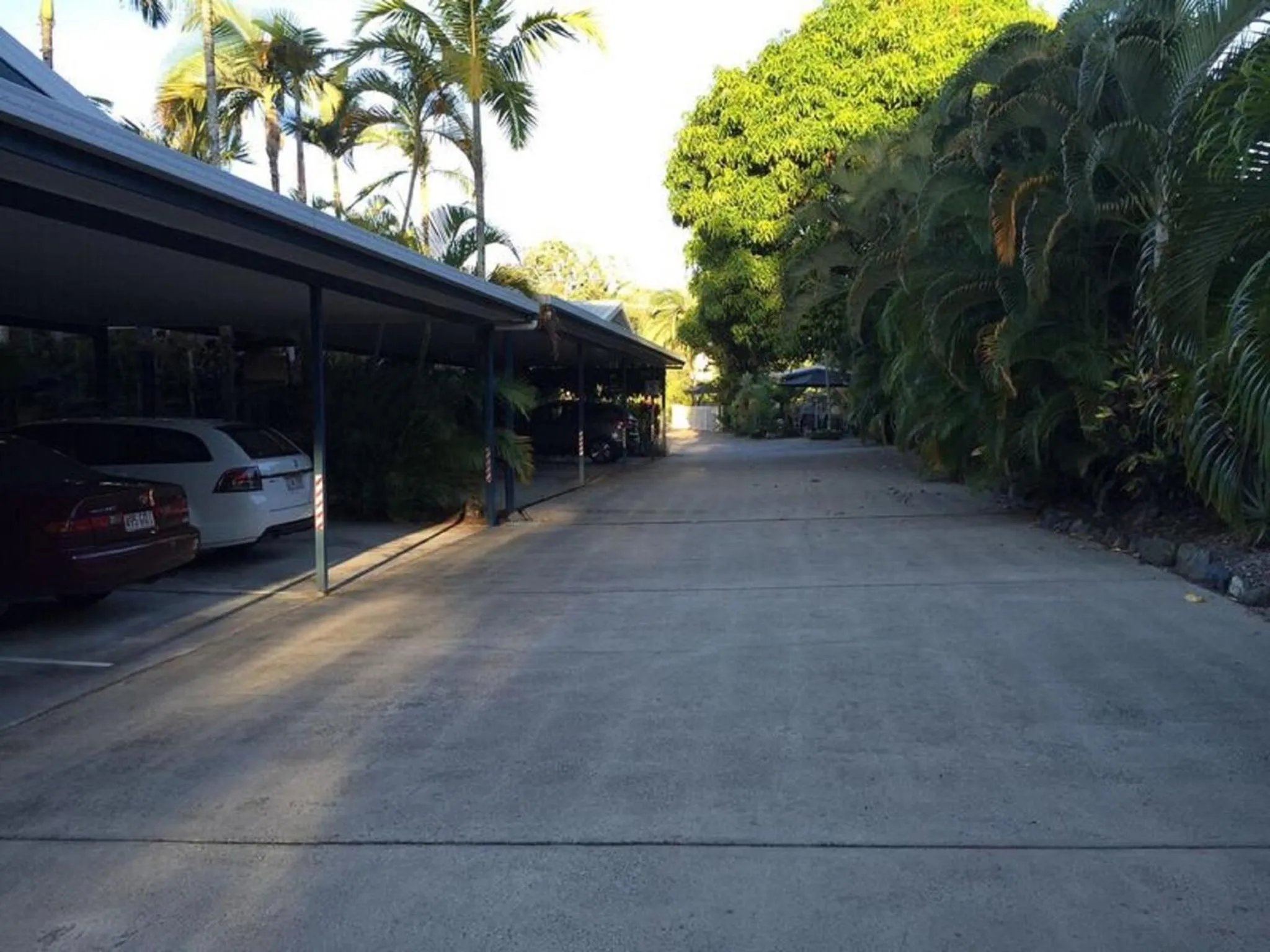 On site in Lazy Lizard Motor Inn