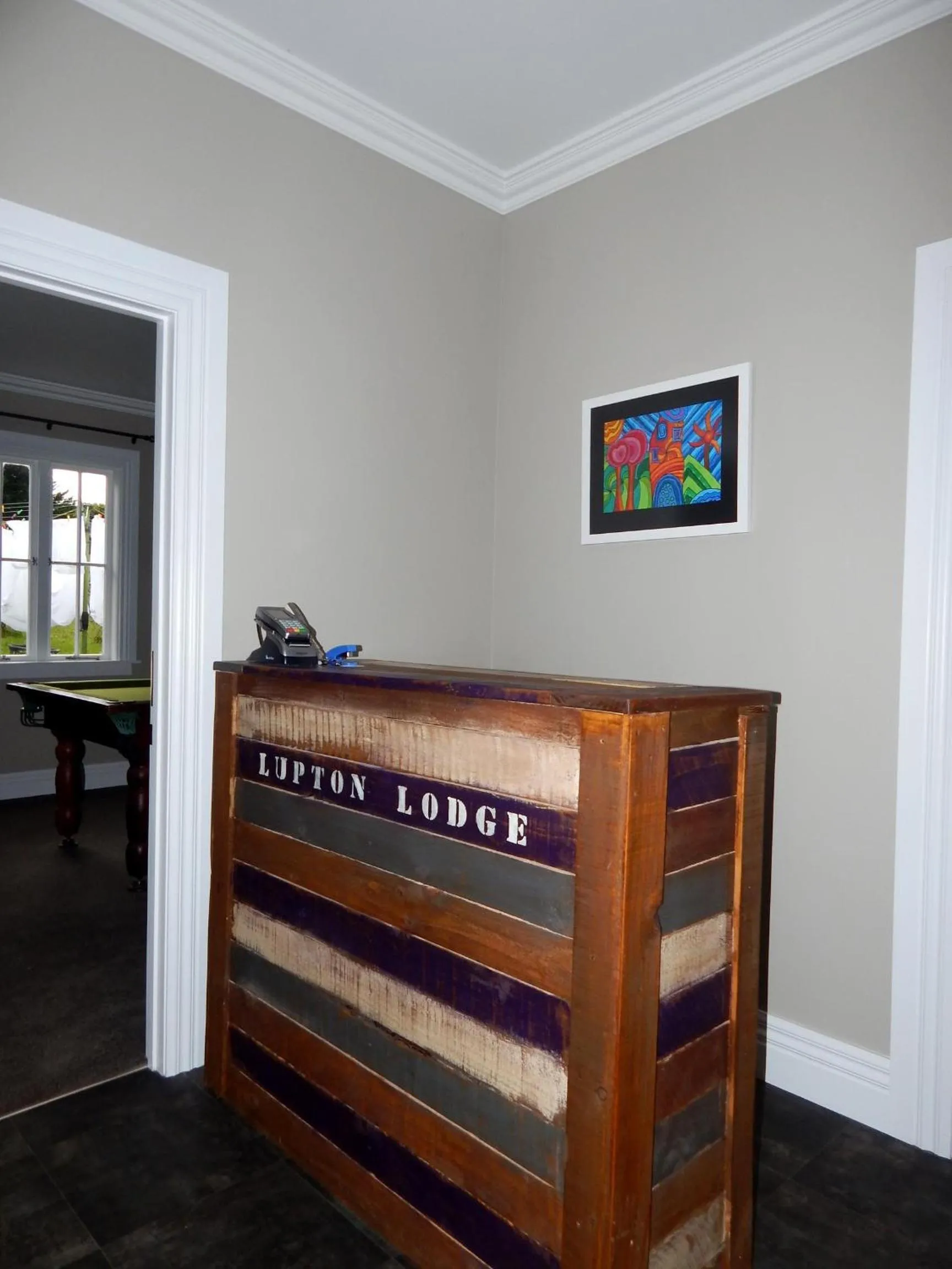 Lobby or reception in Lupton Lodge