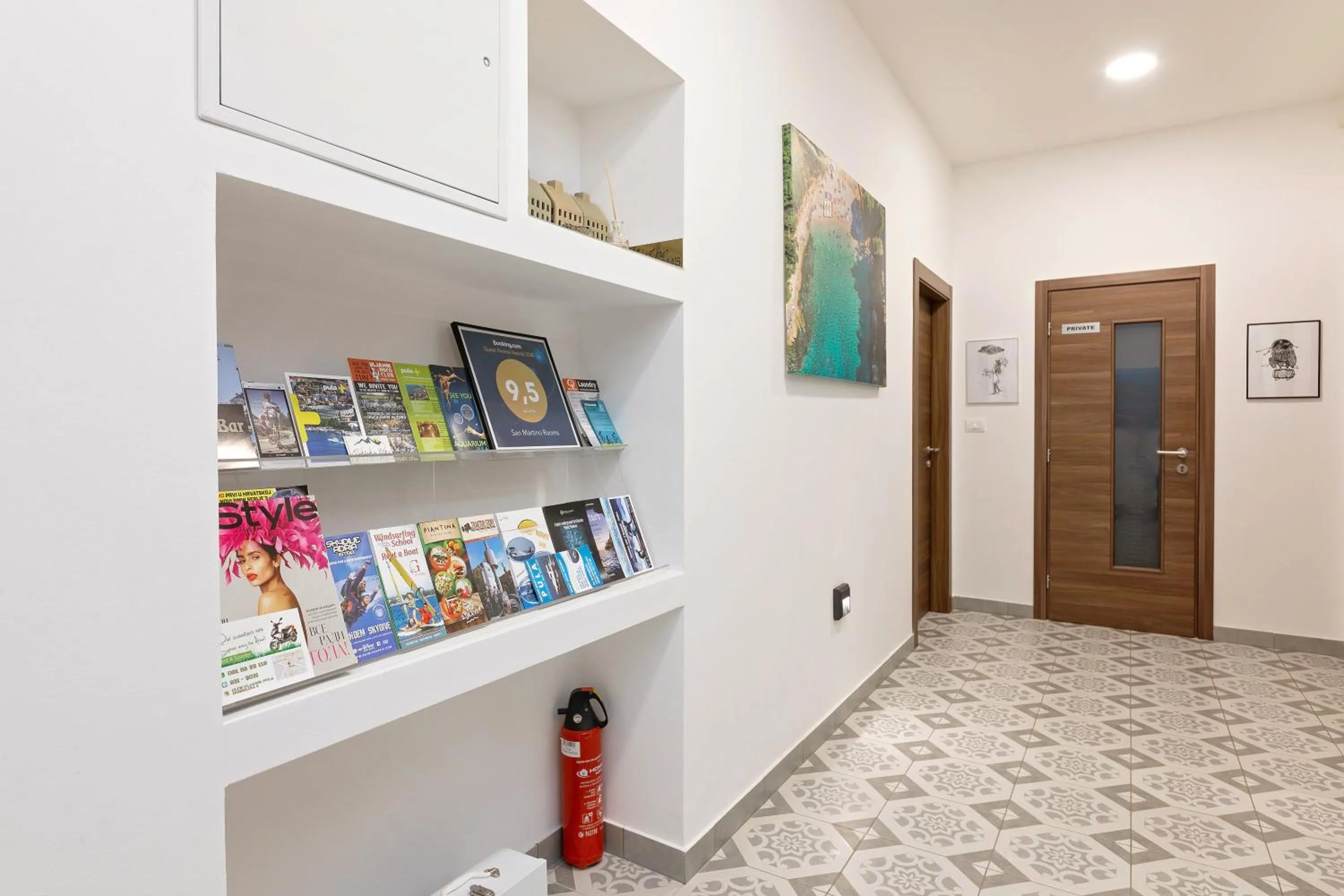 Lobby or reception in San Martino Rooms