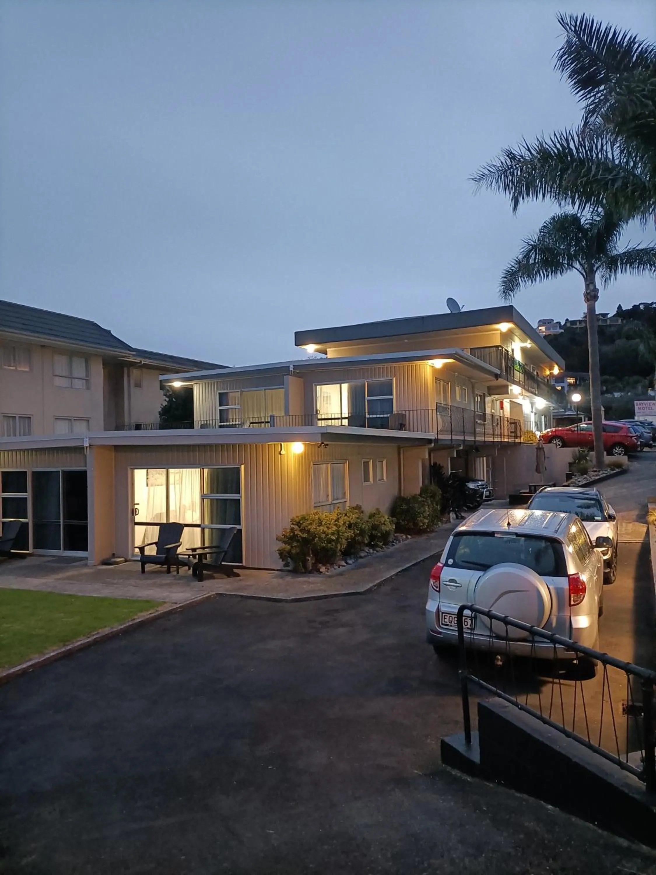 Property building in Bayview Motel