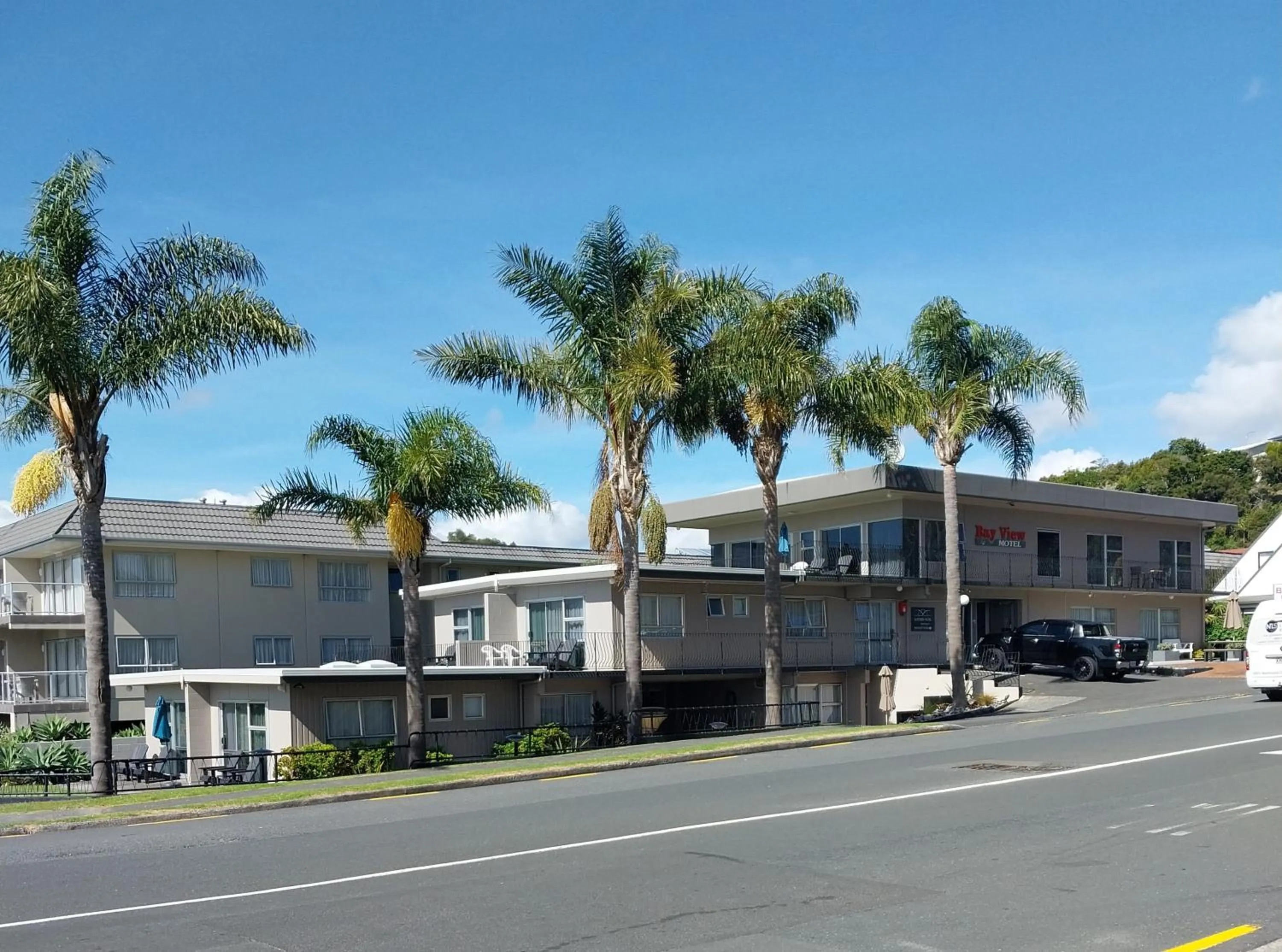 Property building in Bayview Motel