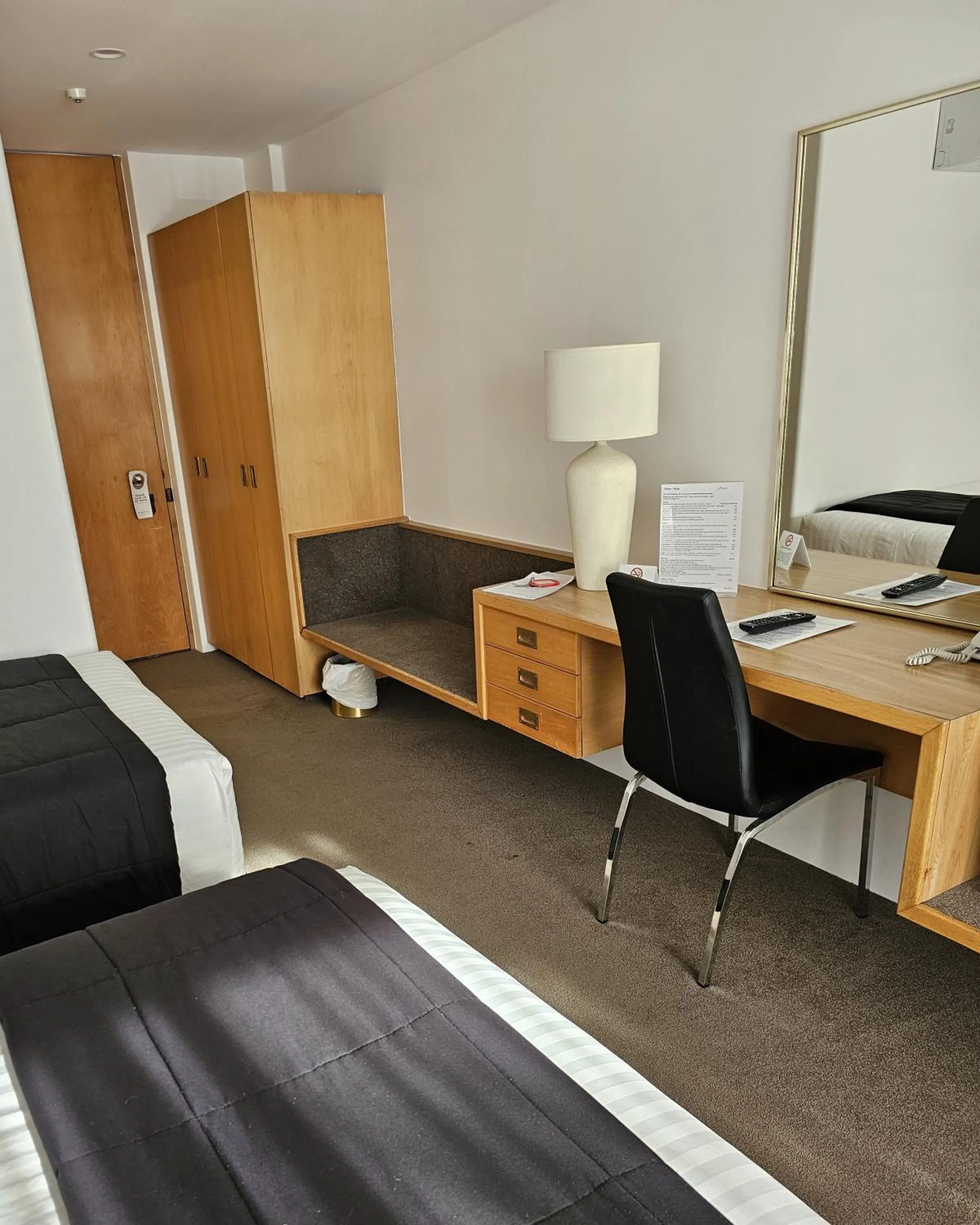 Bedroom in Auto Lodge