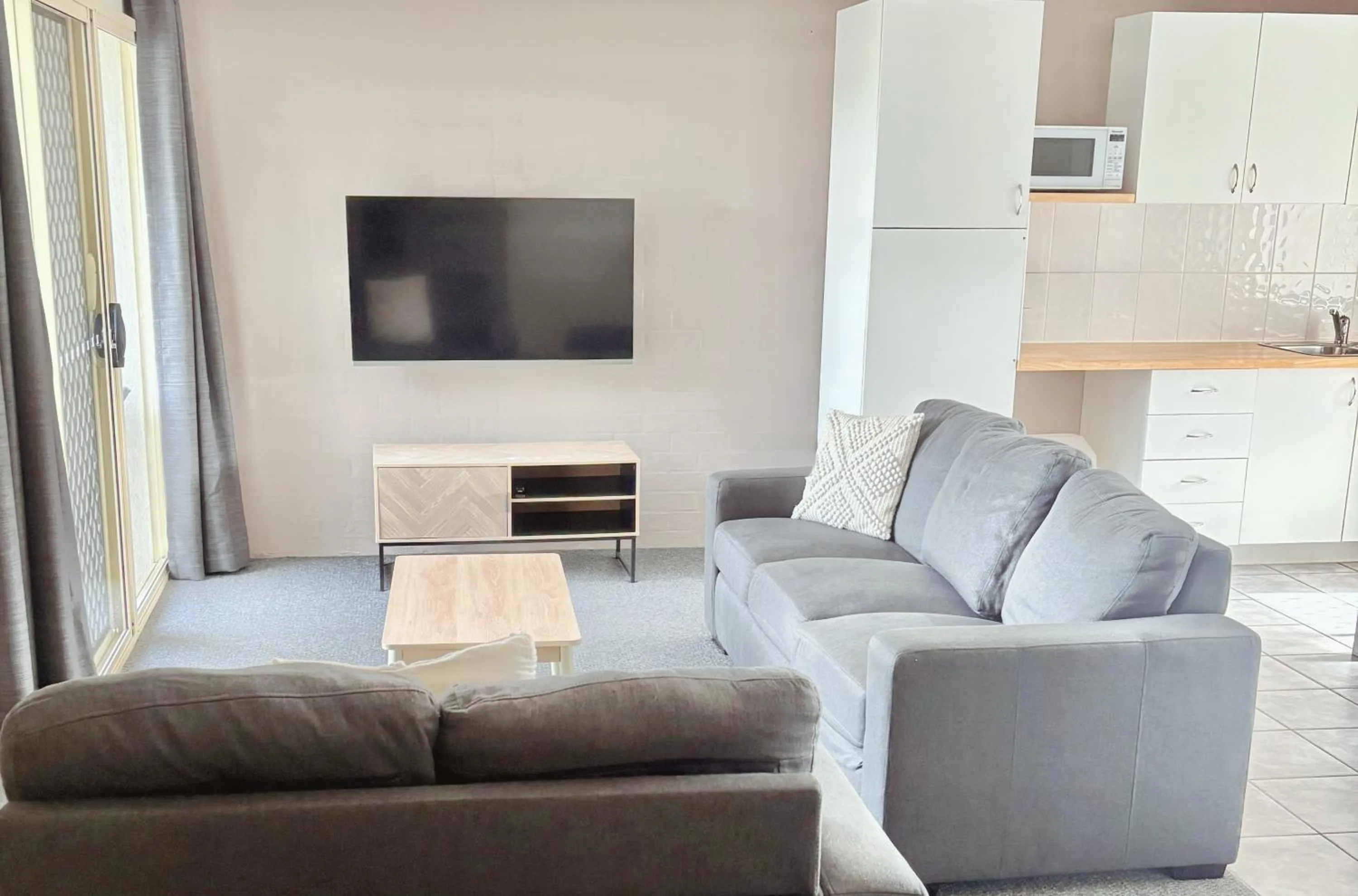 Living room in Yamba Sun