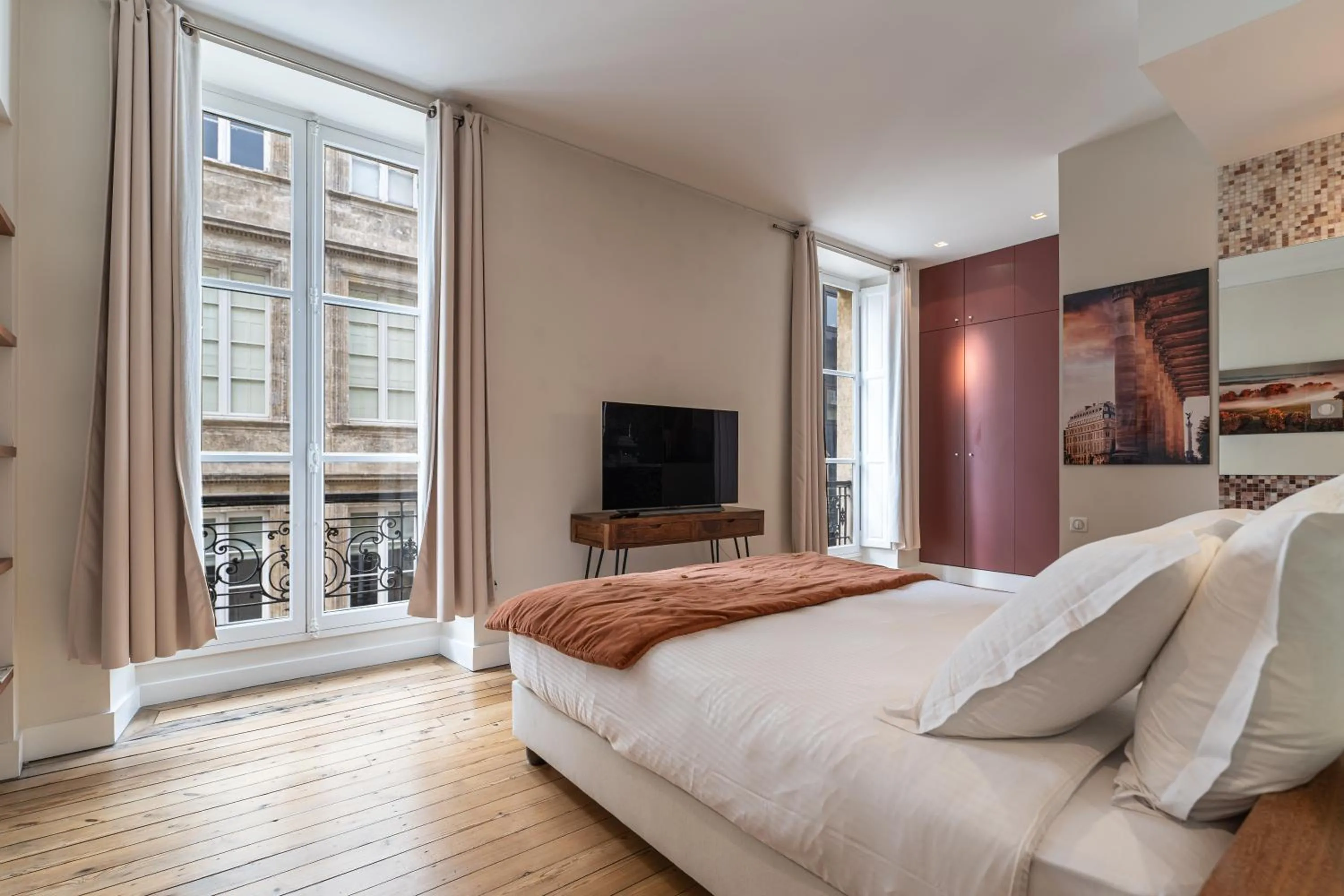 Bed in Appartement Luxe avec Climatisation Parking Vue Exeptionnelle