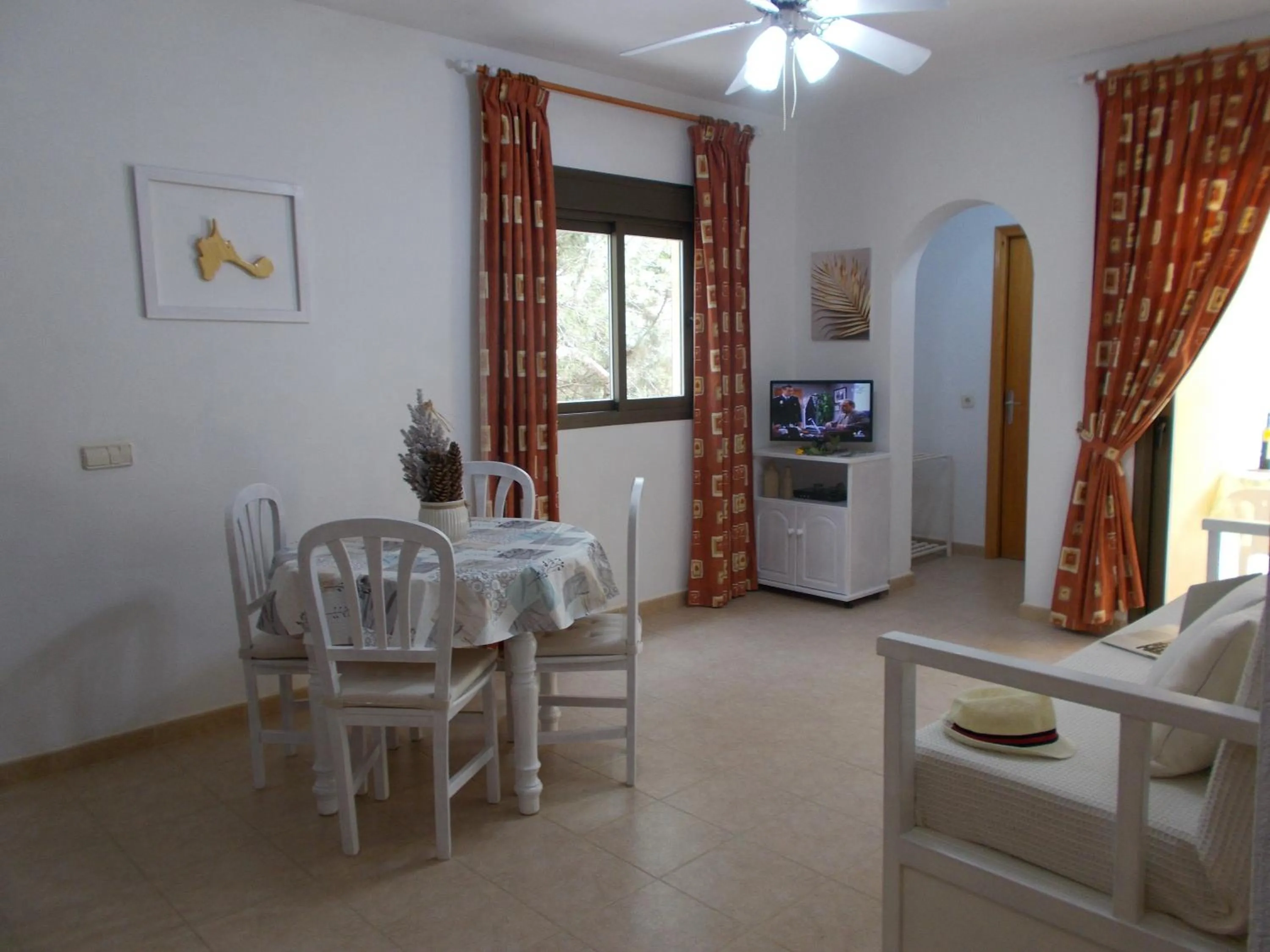 Seating area in Casa Marcos