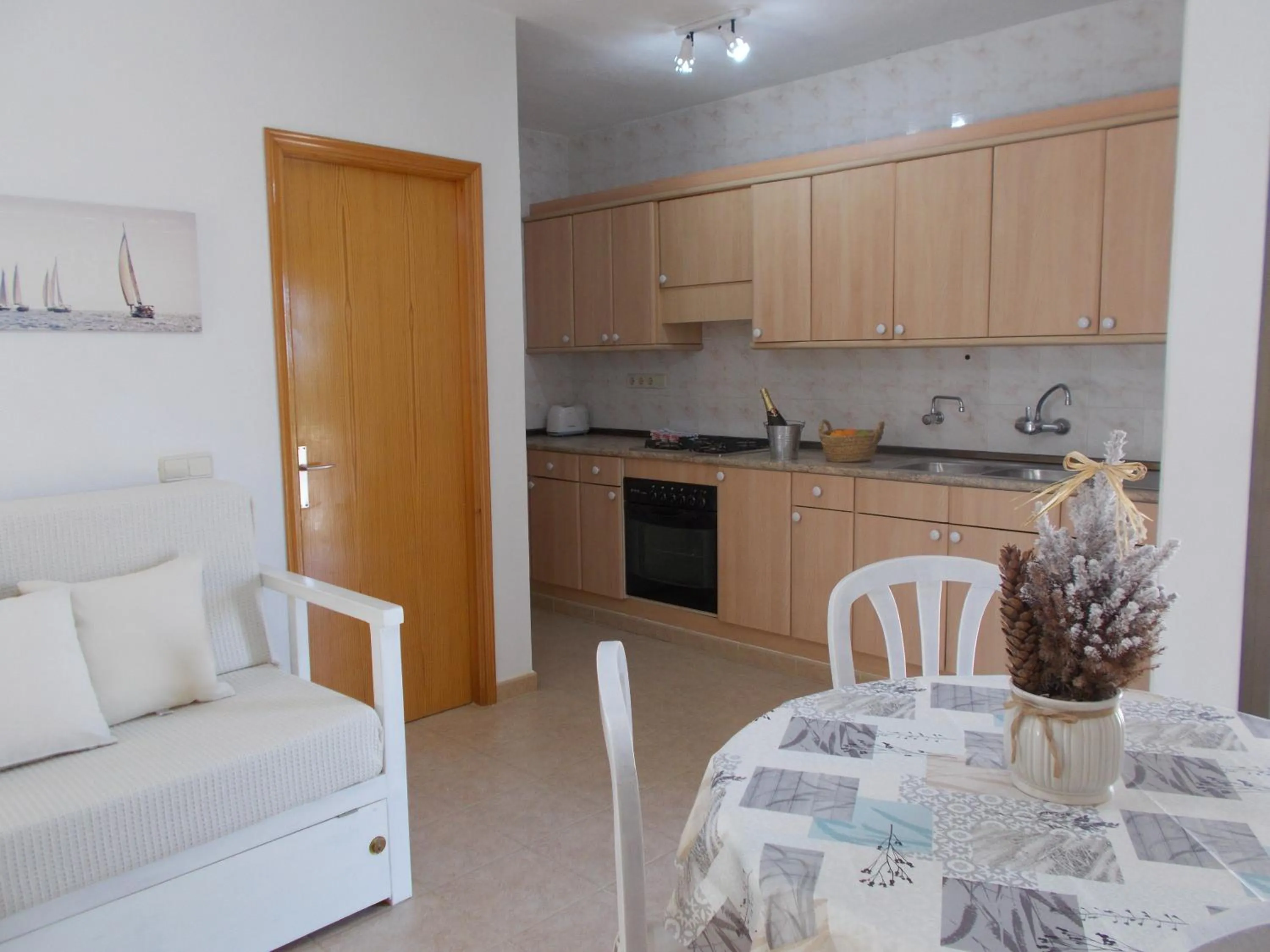Kitchen or kitchenette in Casa Marcos