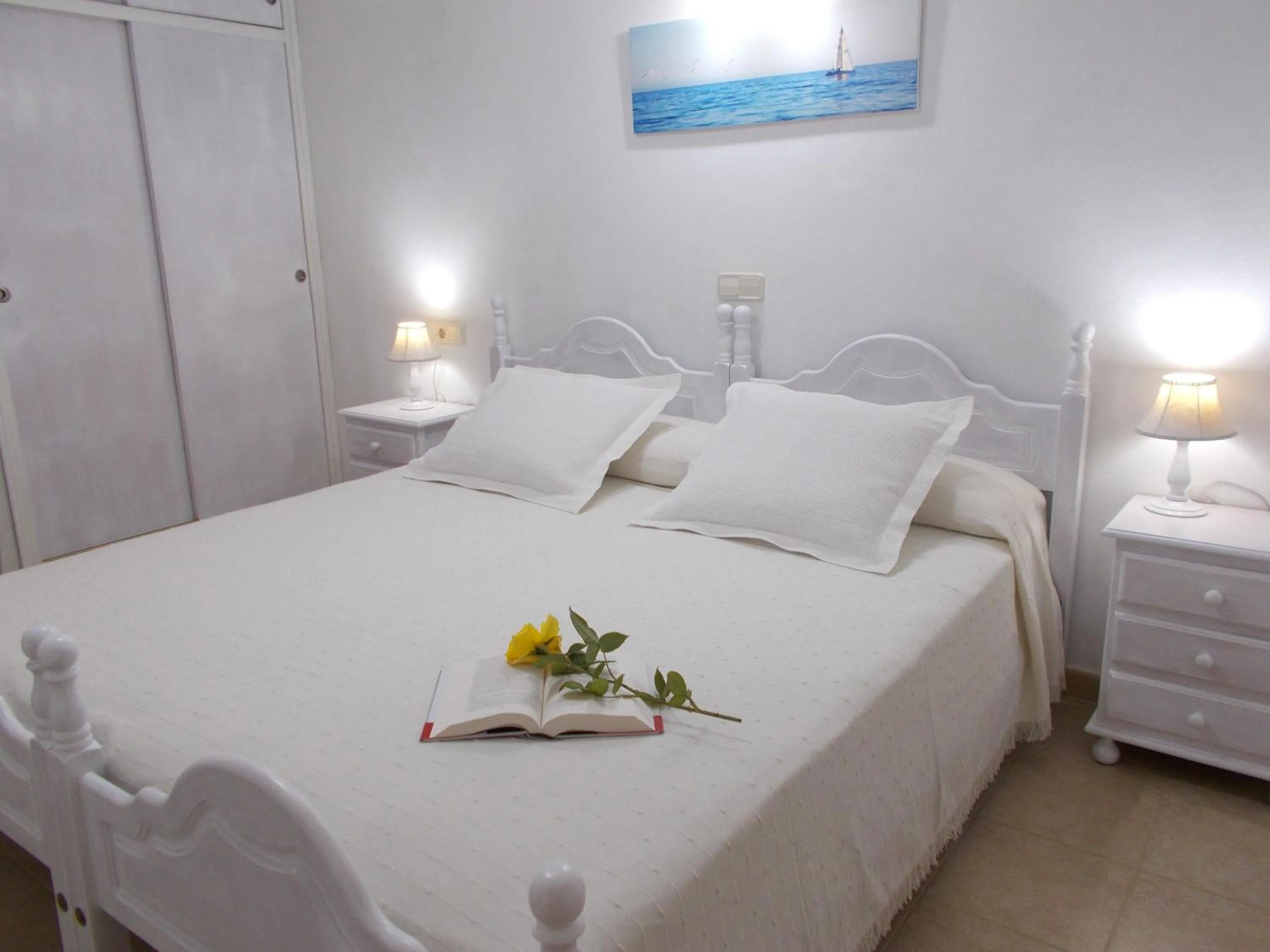 Bedroom, Bed in Casa Marcos