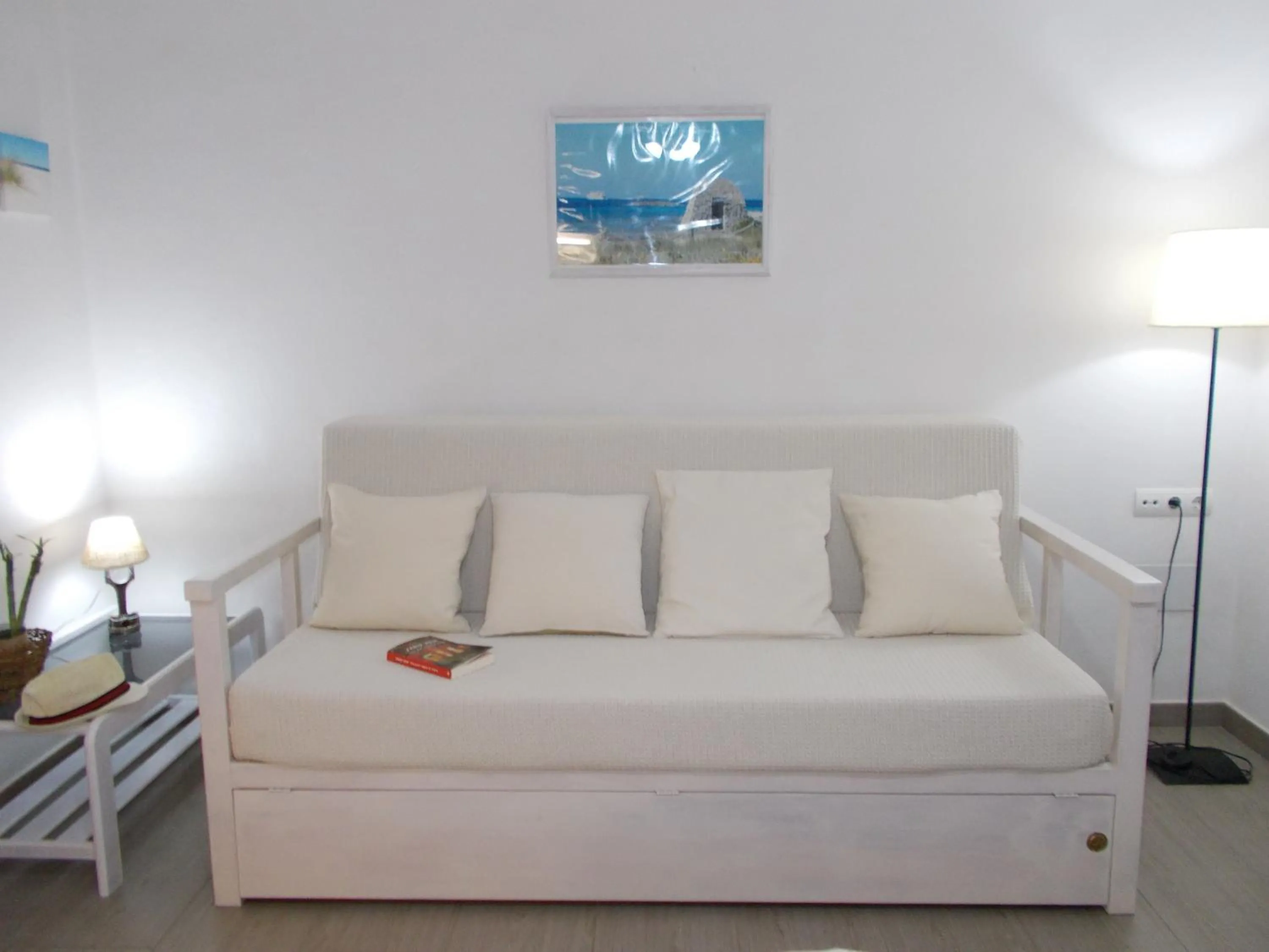 Living room, Bed in Casa Marcos