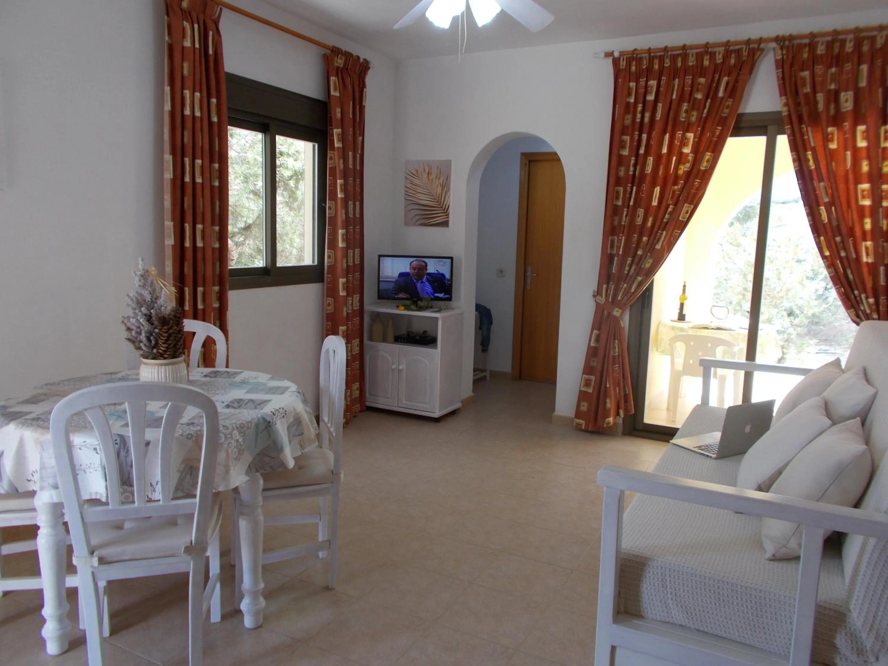 Seating area in Casa Marcos